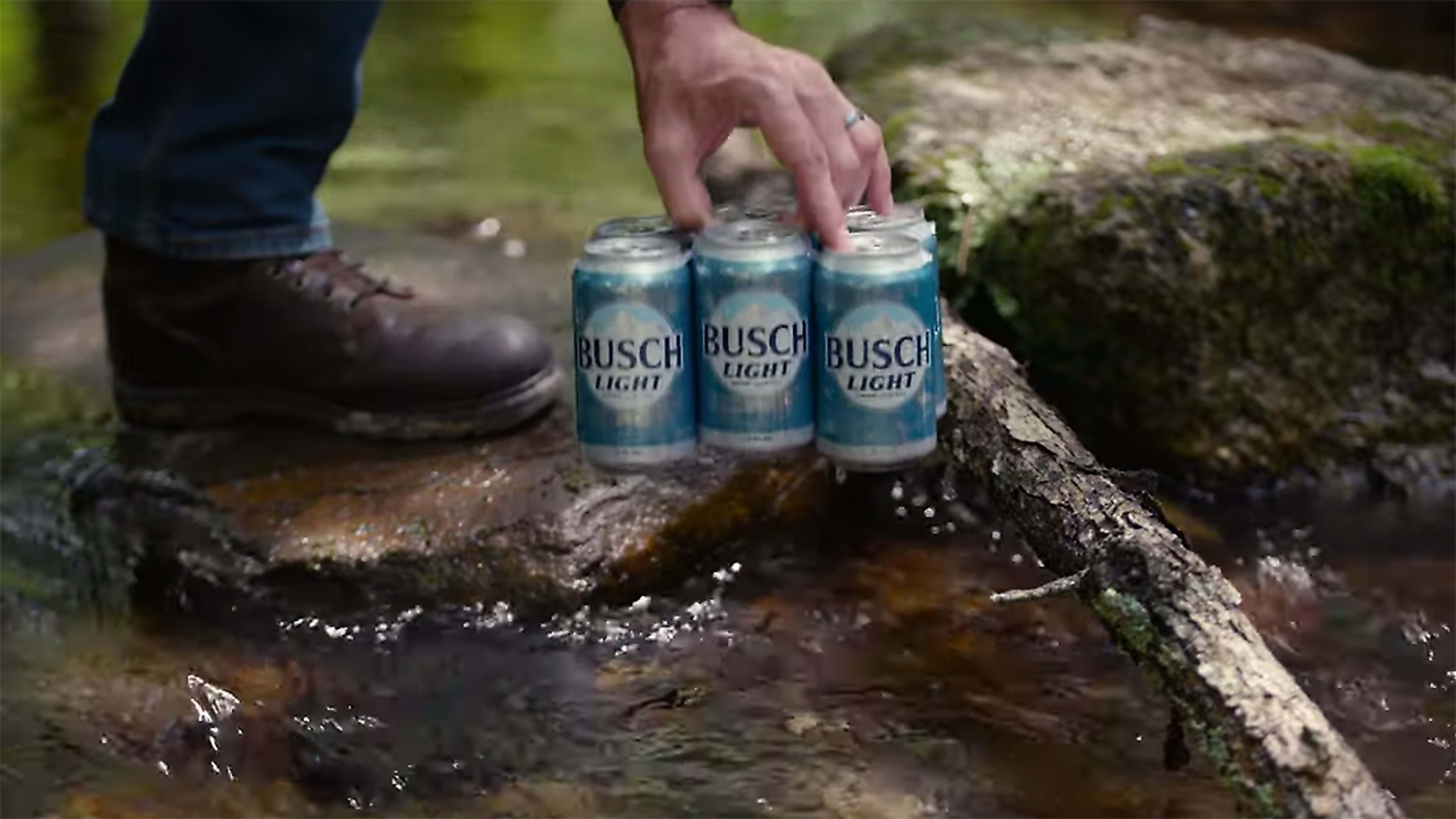 Busch beer’s pop-up shop is so exclusive, it’s hiding in the middle of a forest