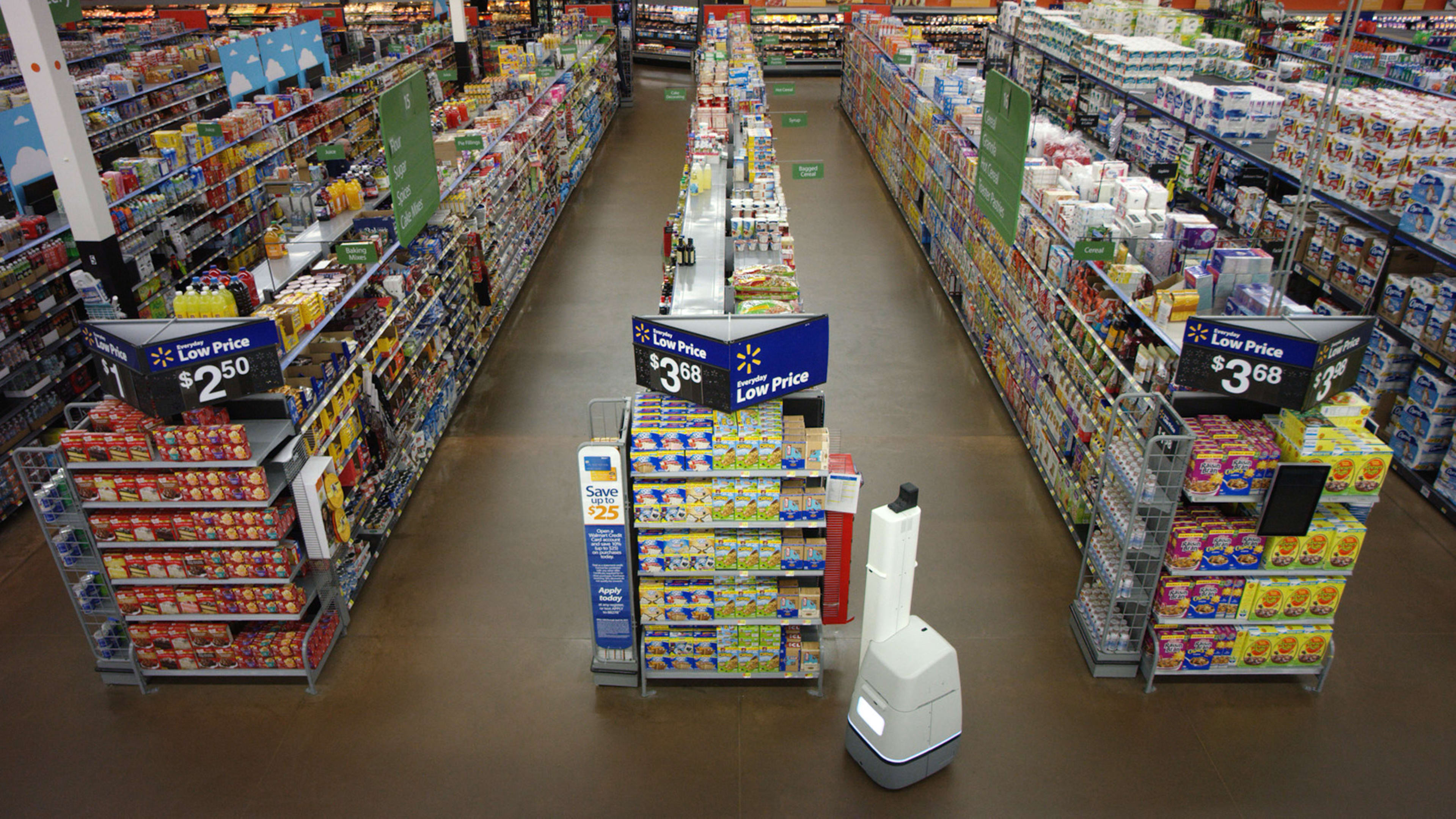 Walmart’s robot army has arrived