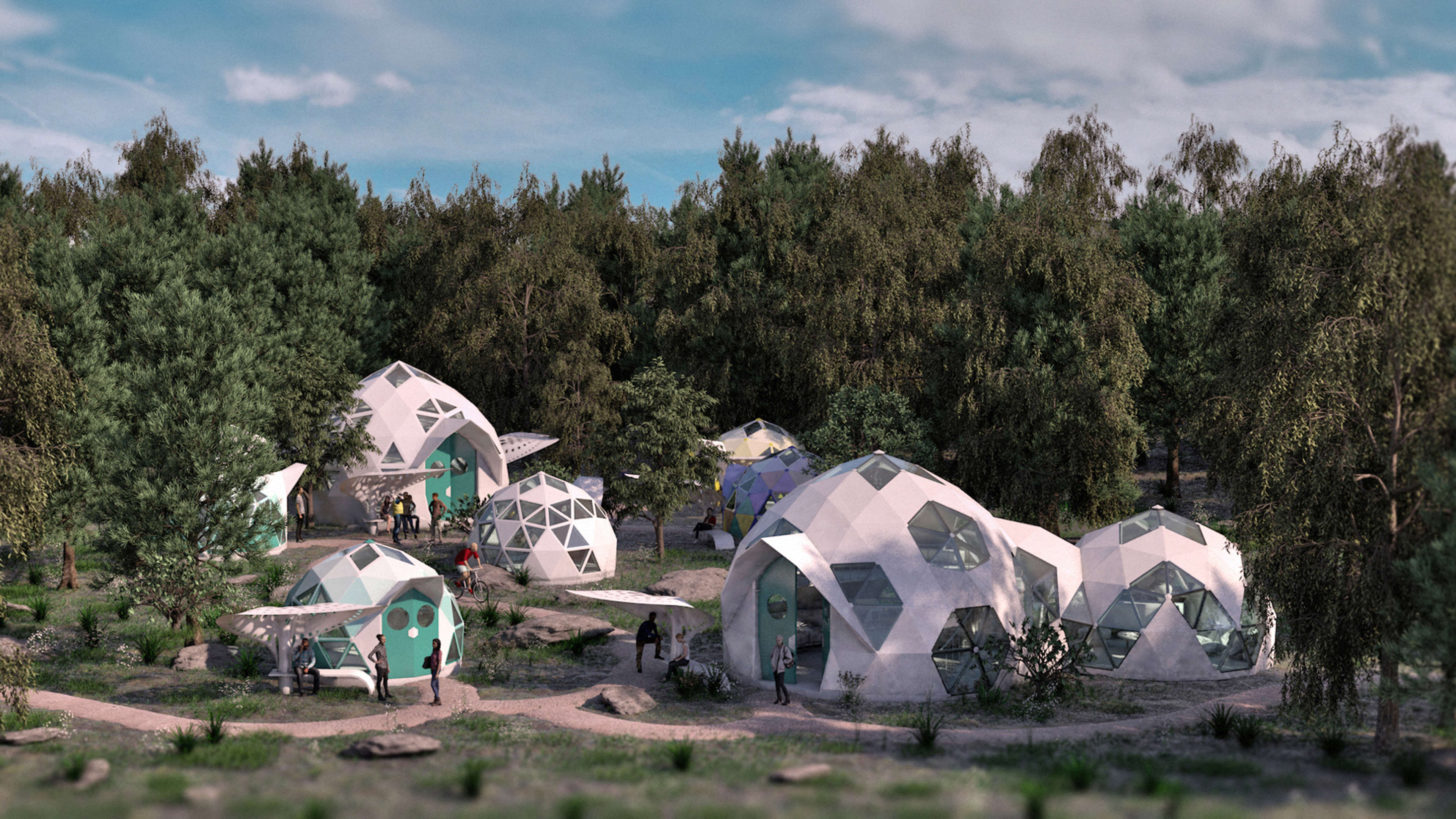 Are these fireproof, hurricane-proof geodesic domes the post-climate change house of the future?