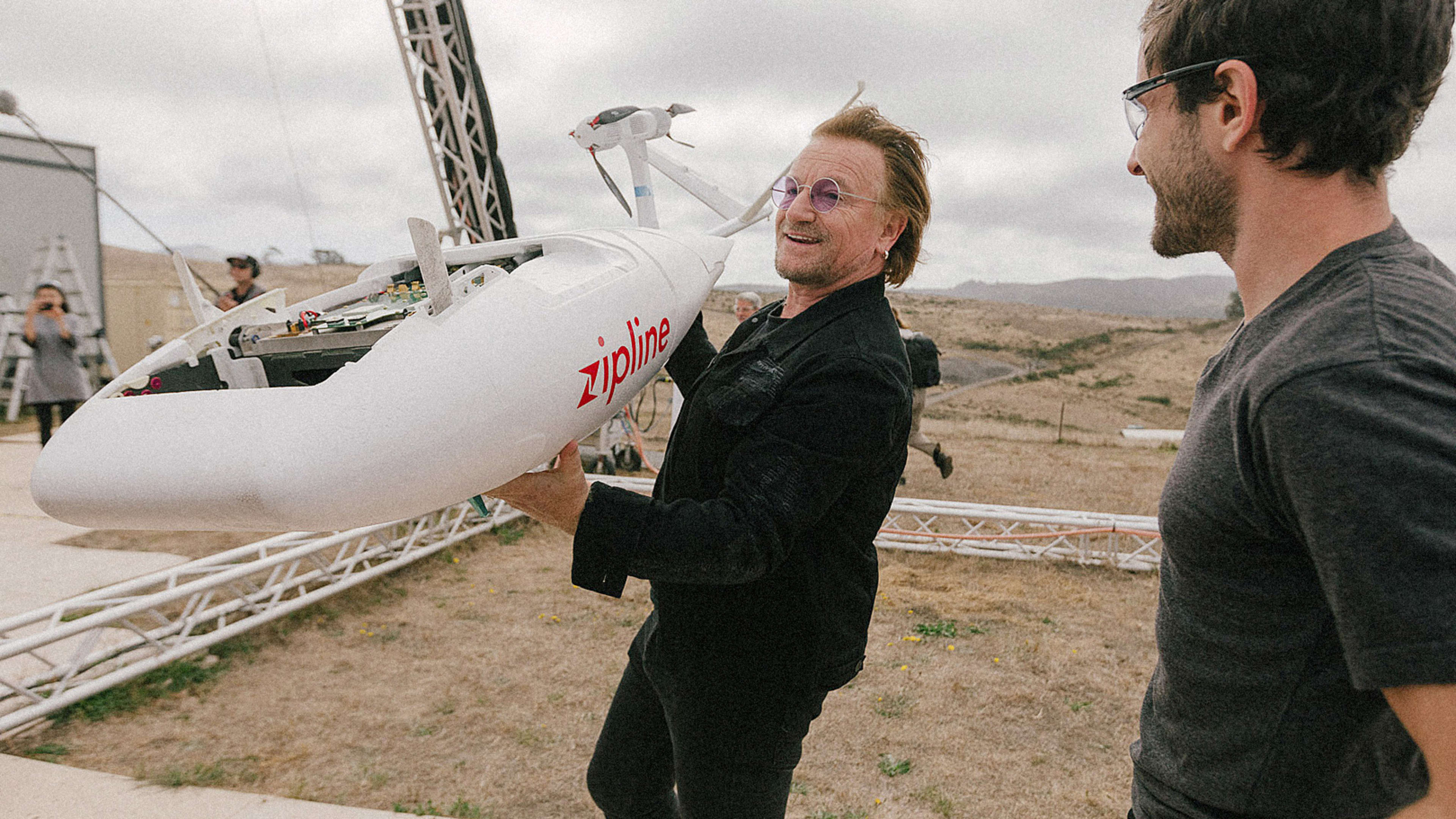 Bono is really into drones now (but it’s good)