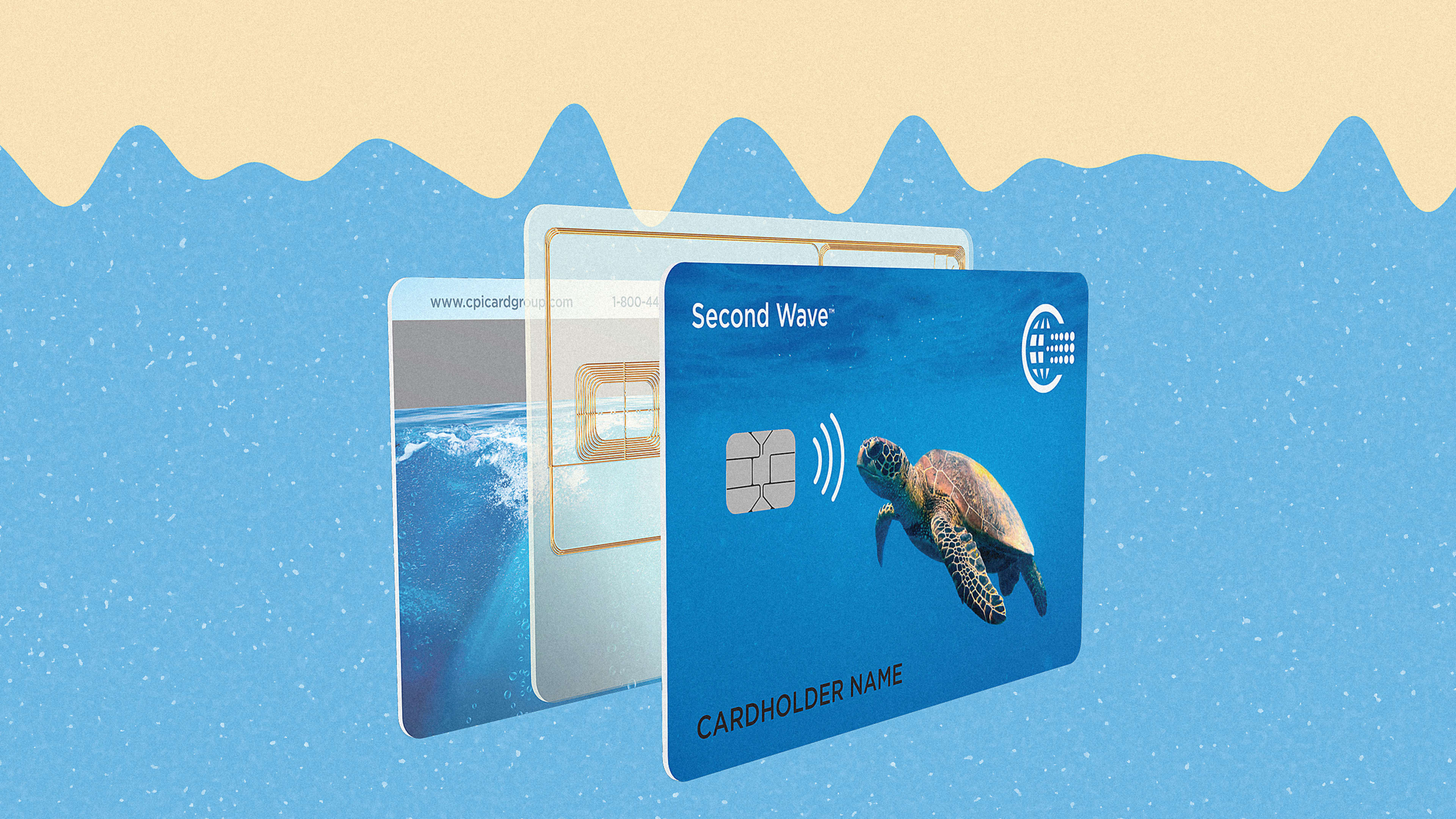 This new credit card is made from plastic that would have ended up in the ocean
