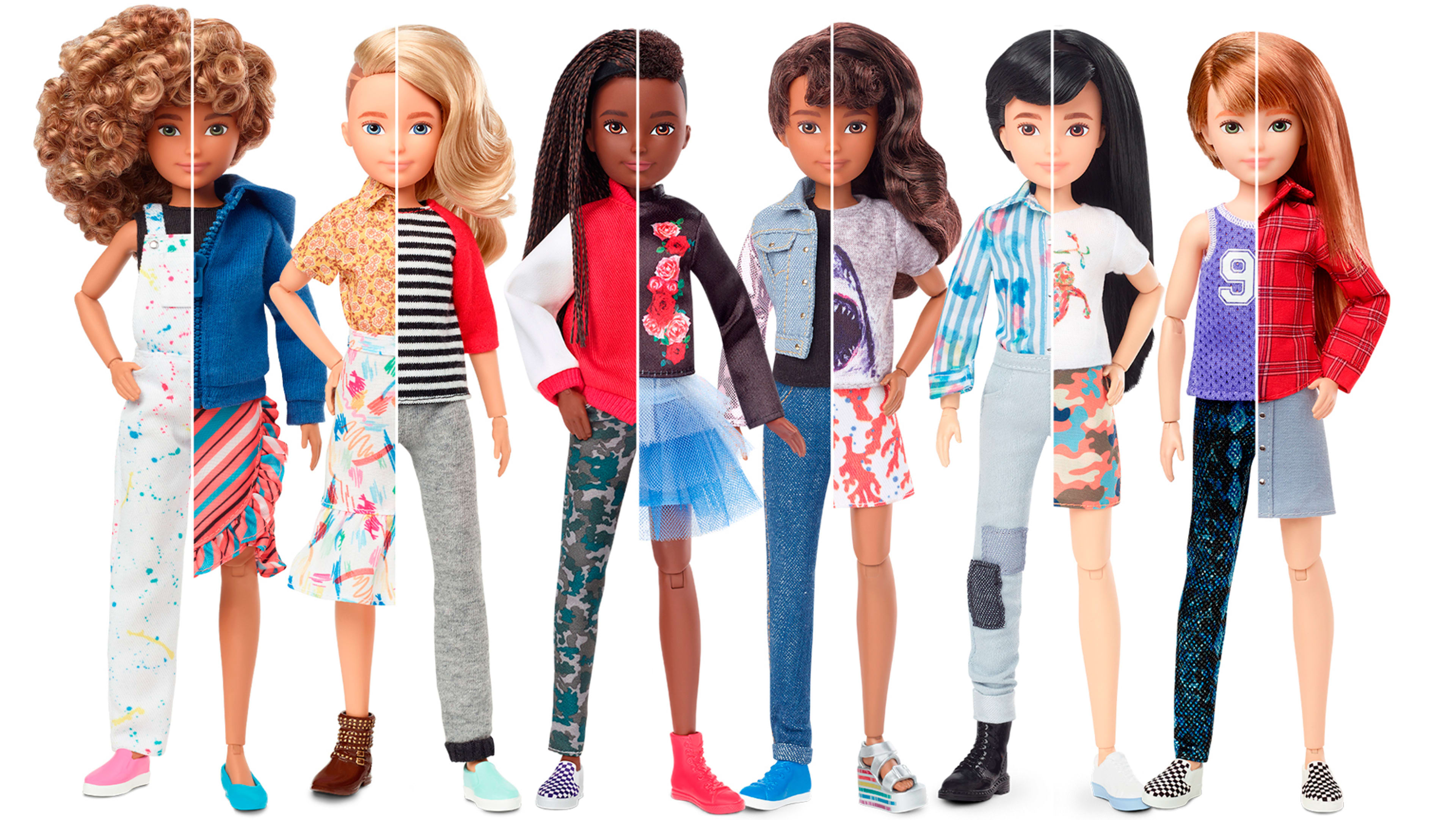 Mattel just launched a line of gender-neutral dolls