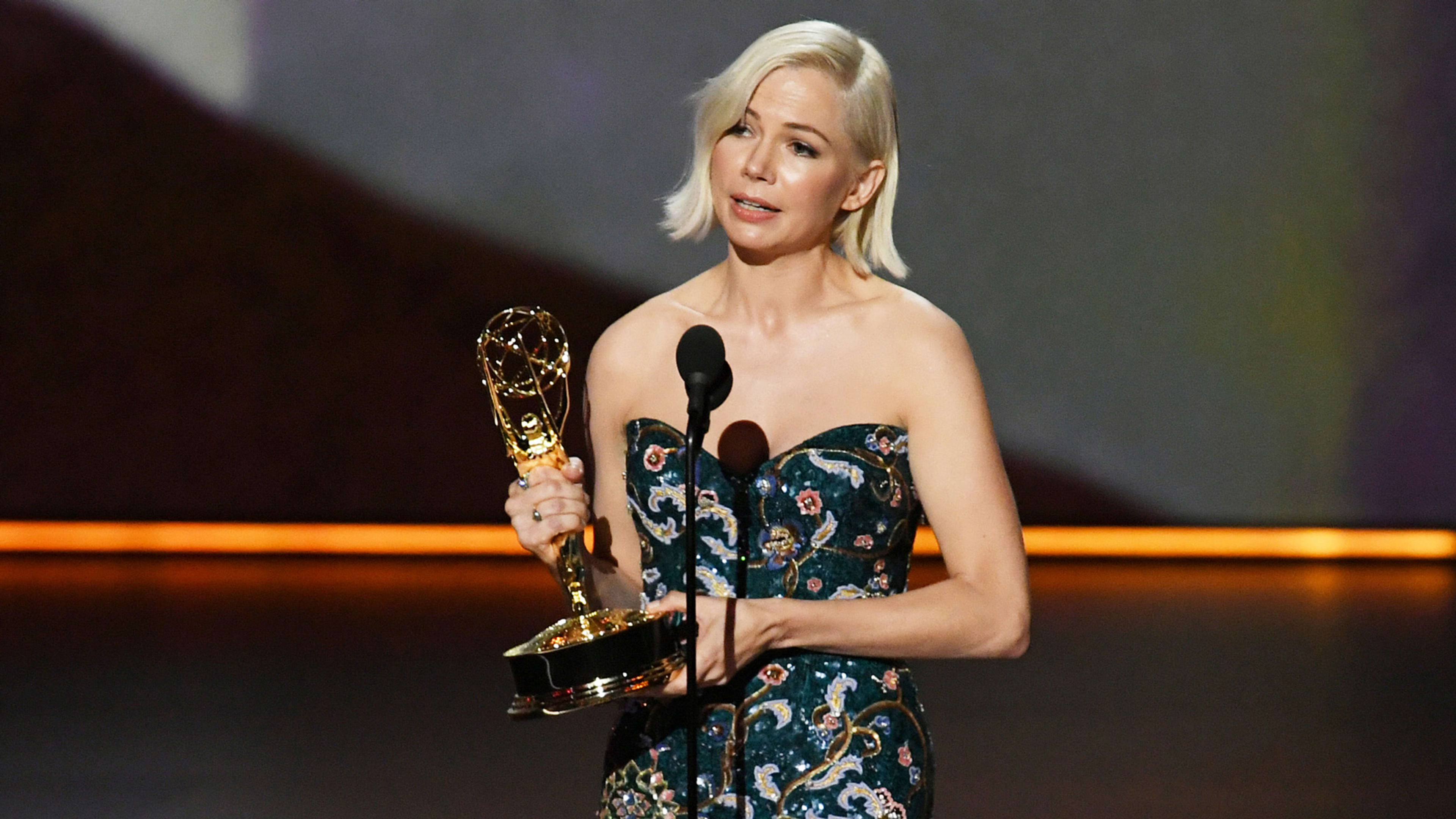Michelle Williams’s Emmys speech calls out workplace inequality for women of color