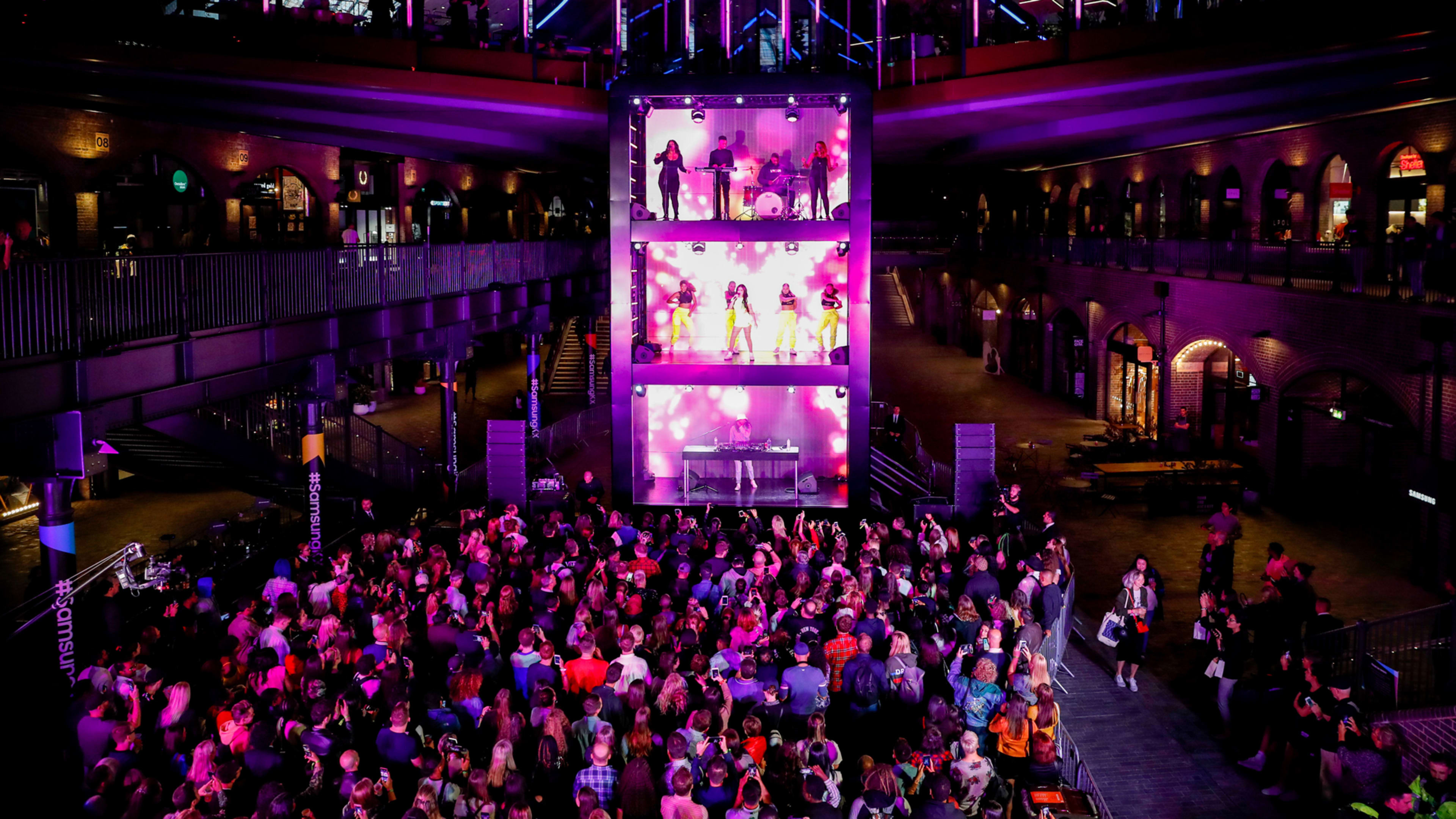 Vertical video has won so much, Samsung made a concert stage optimized for your phone