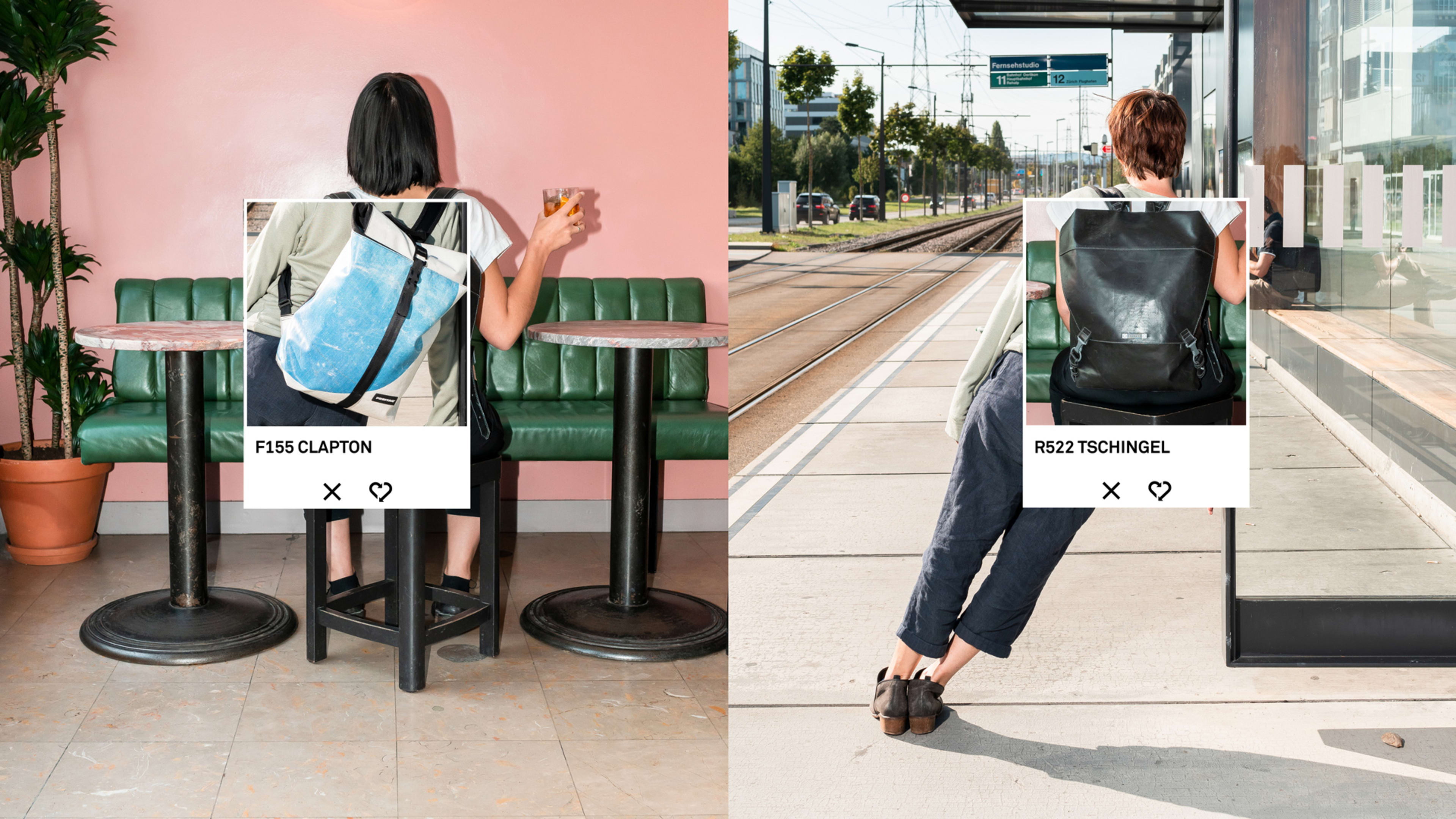 Freitag’s new ‘anti-shop’ lets you trade backpacks instead of buying a new one
