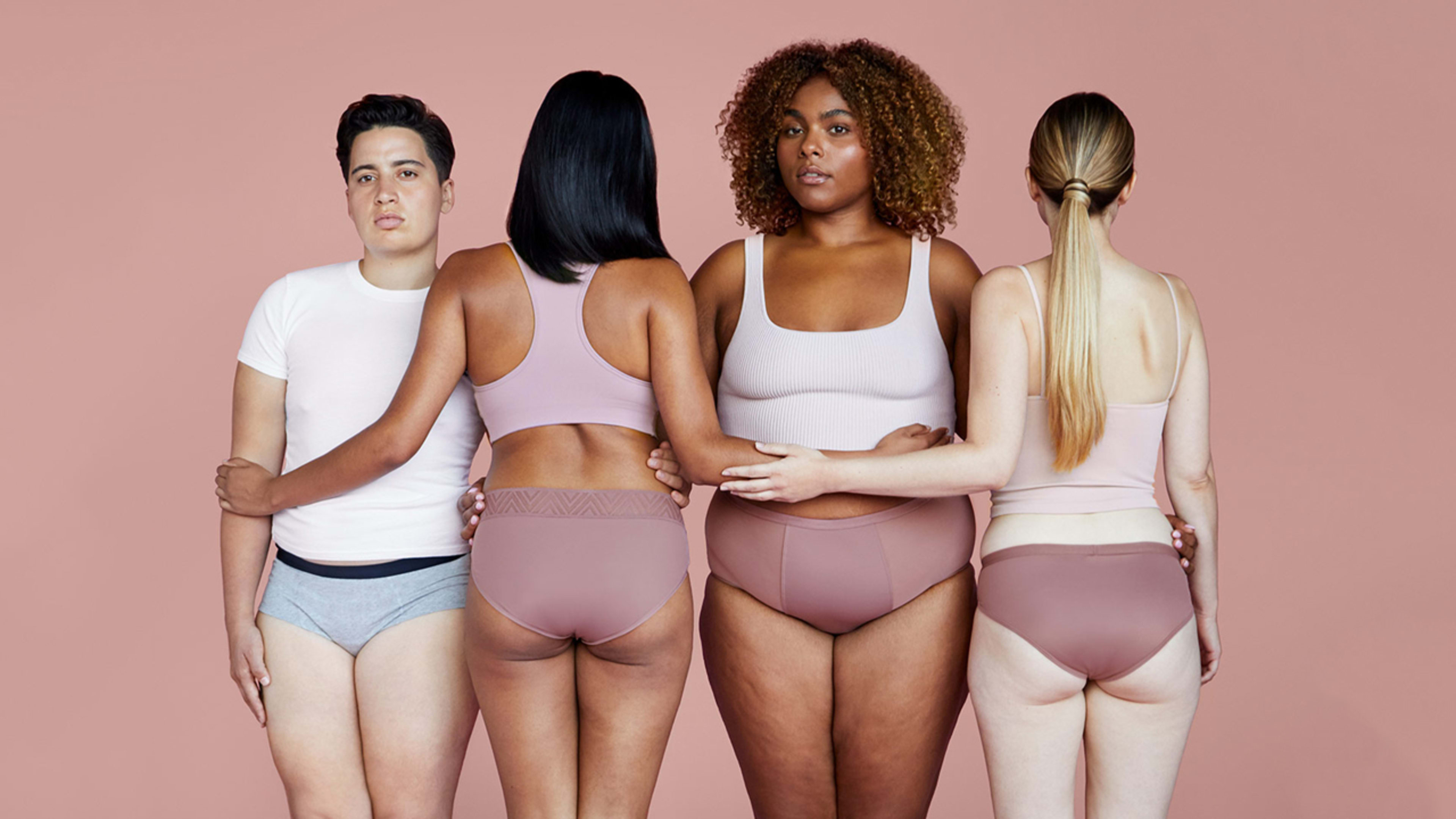 Thinx’s first national ad campaign imagines a world where men get periods, too