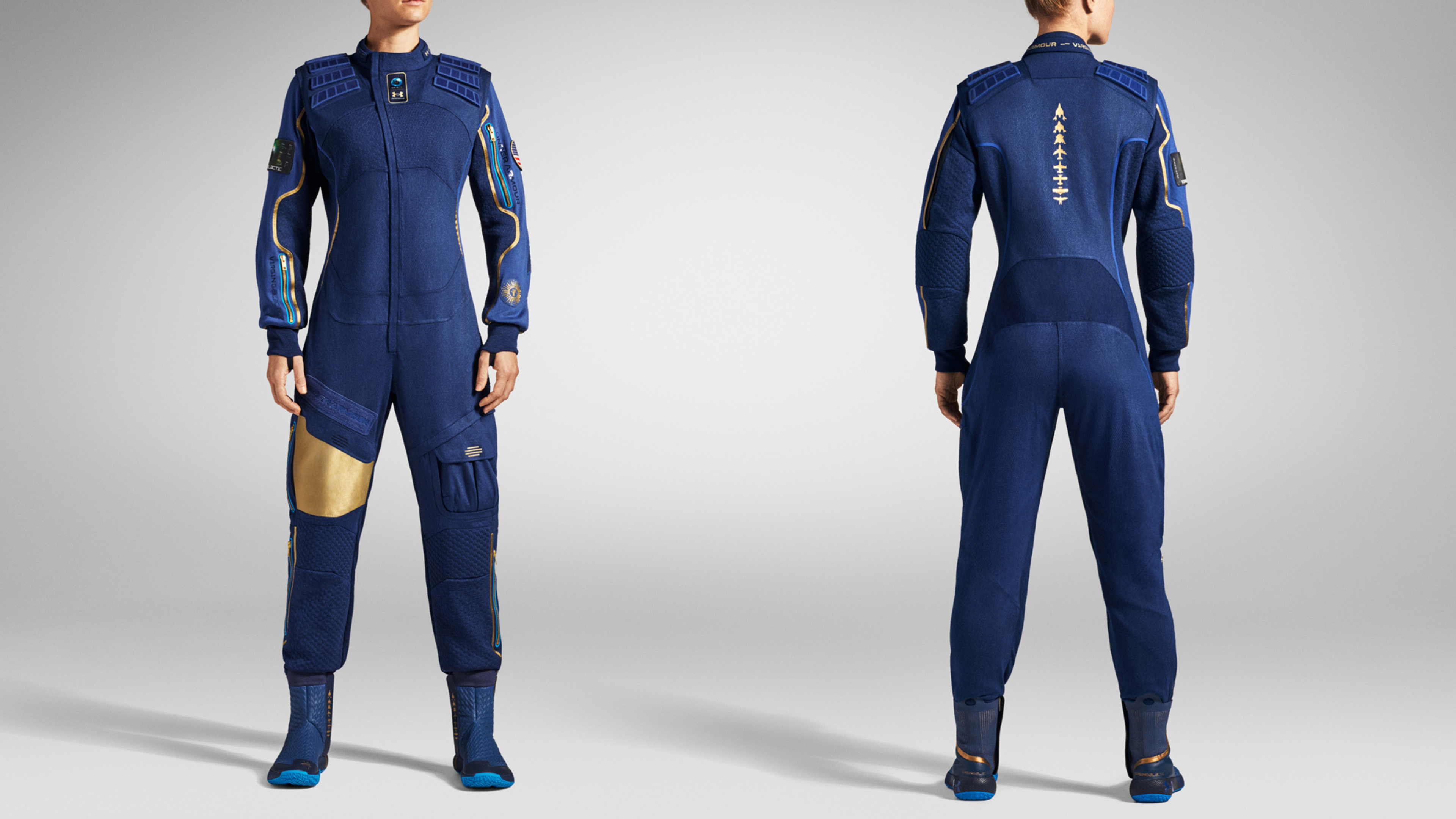 Under Armour and Virgin Galactic unveil world’s first commercial space suit