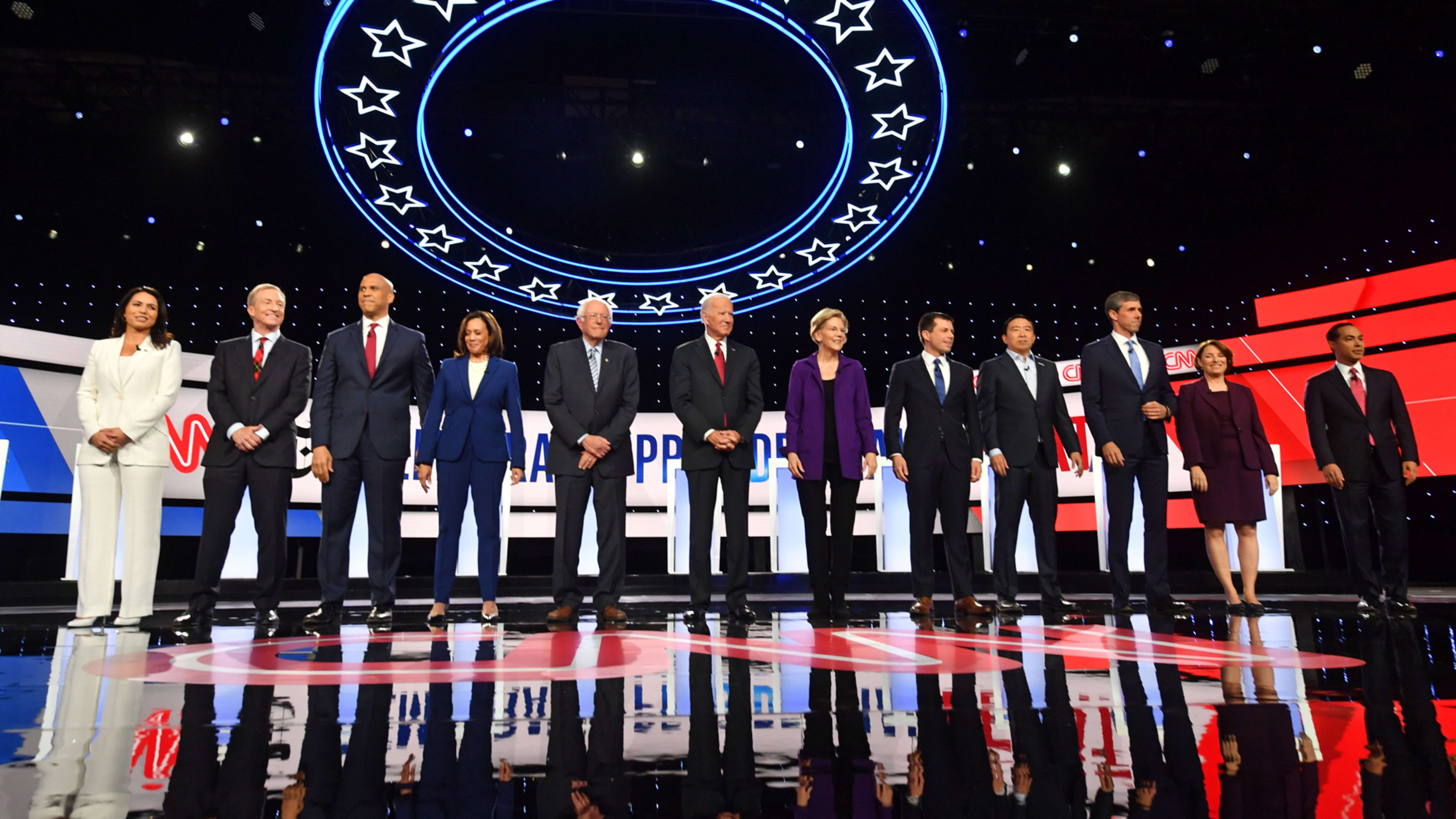 This is what the Democratic candidates say about gender and policy