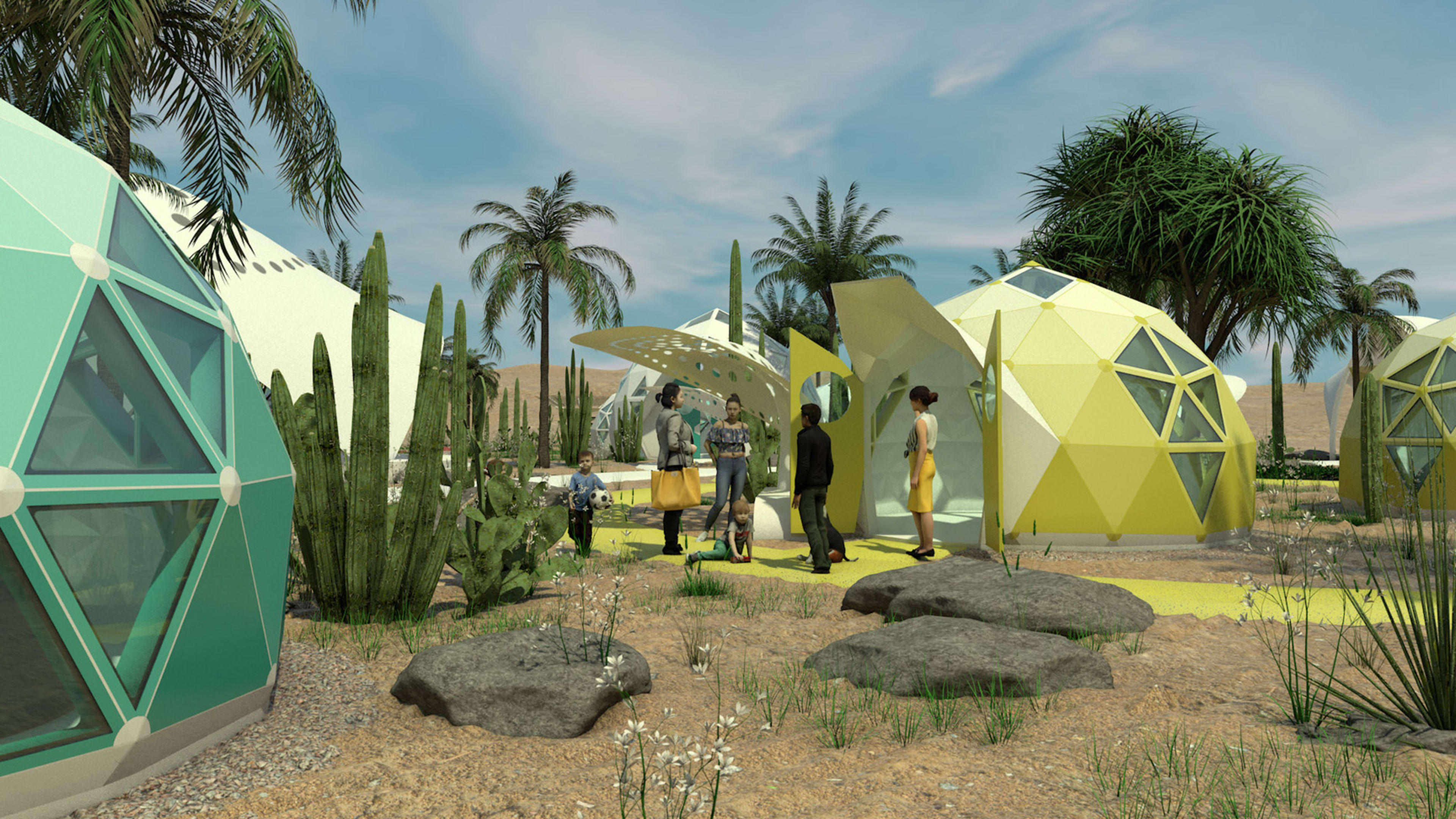 Zappos wants to help build a geodesic dome city for Las Vegas’s homeless residents