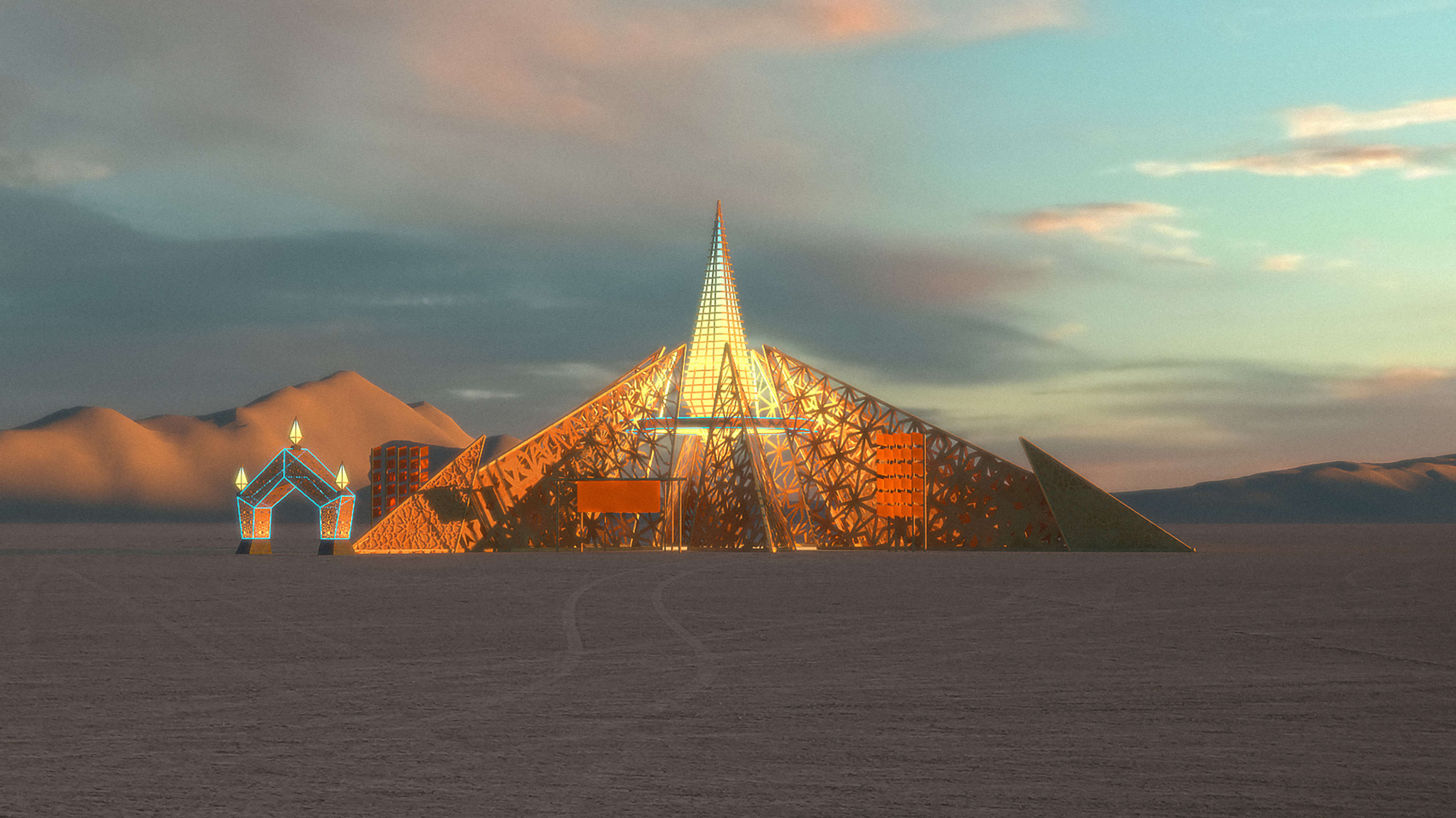 Inside the insane architecture of Burning Man 2020