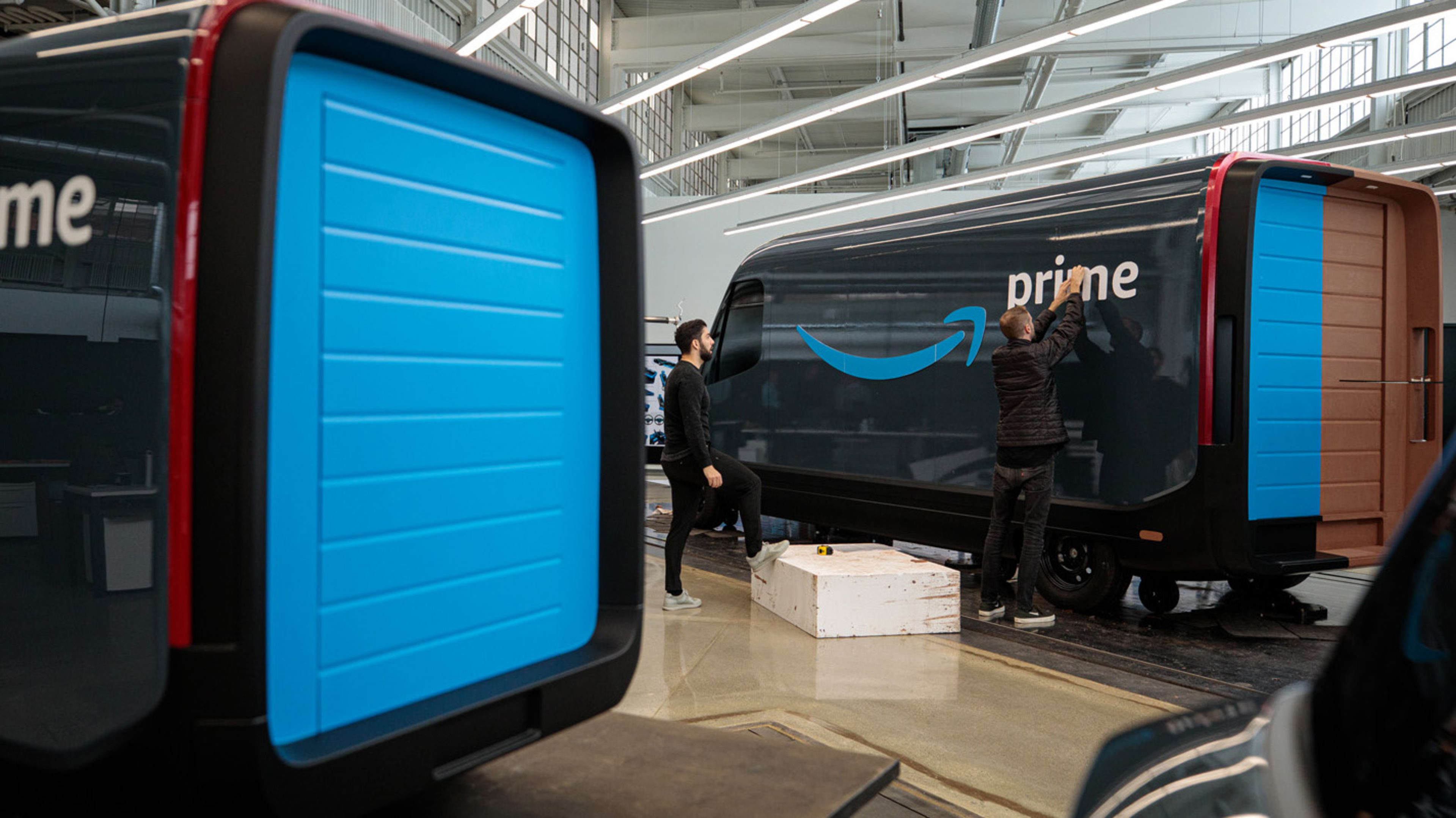 Get used to the look of Amazon’s new electric delivery van, because they’re making 100,000 of them