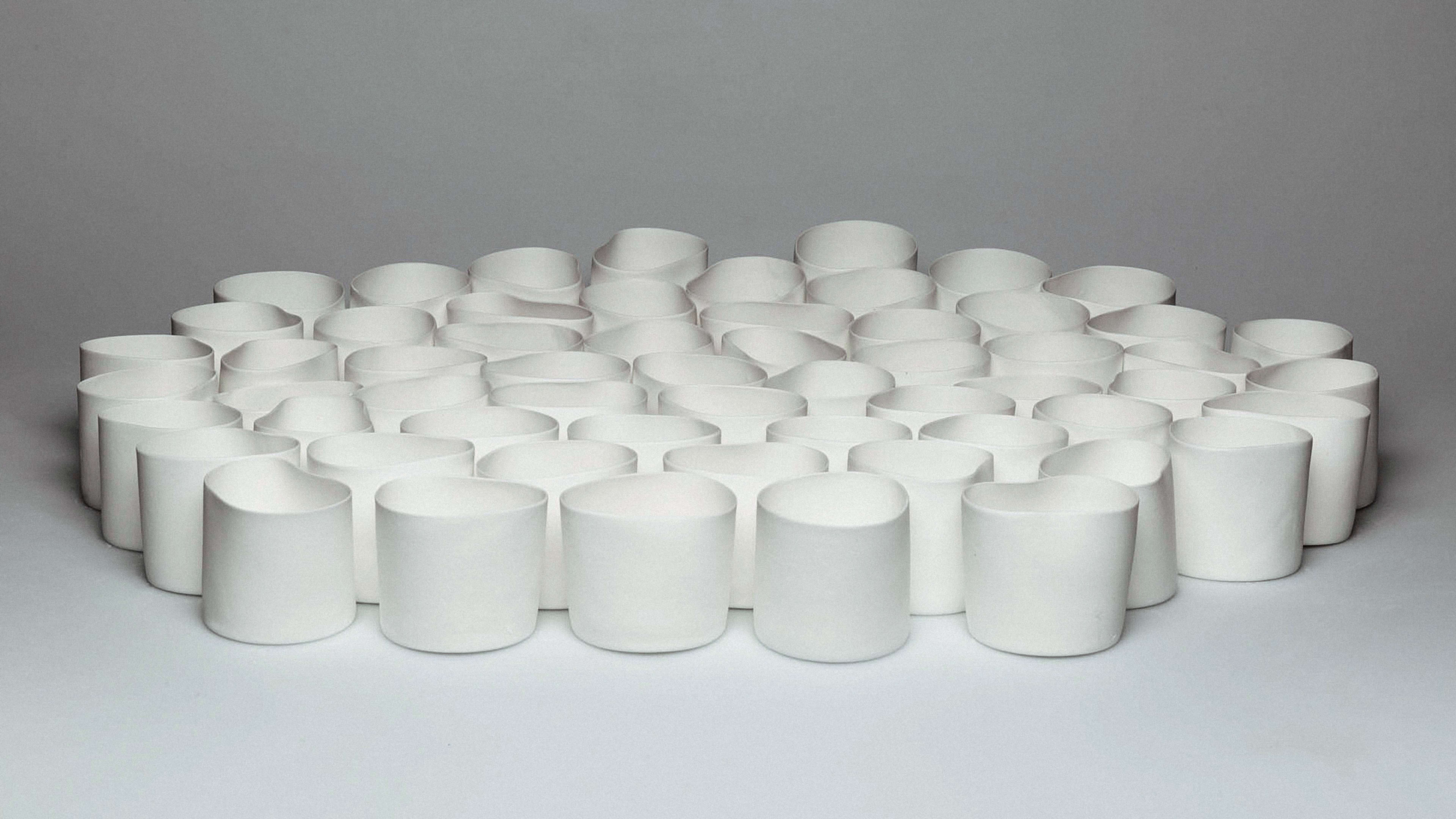 These sustainably designed ceramics are made from cow bones