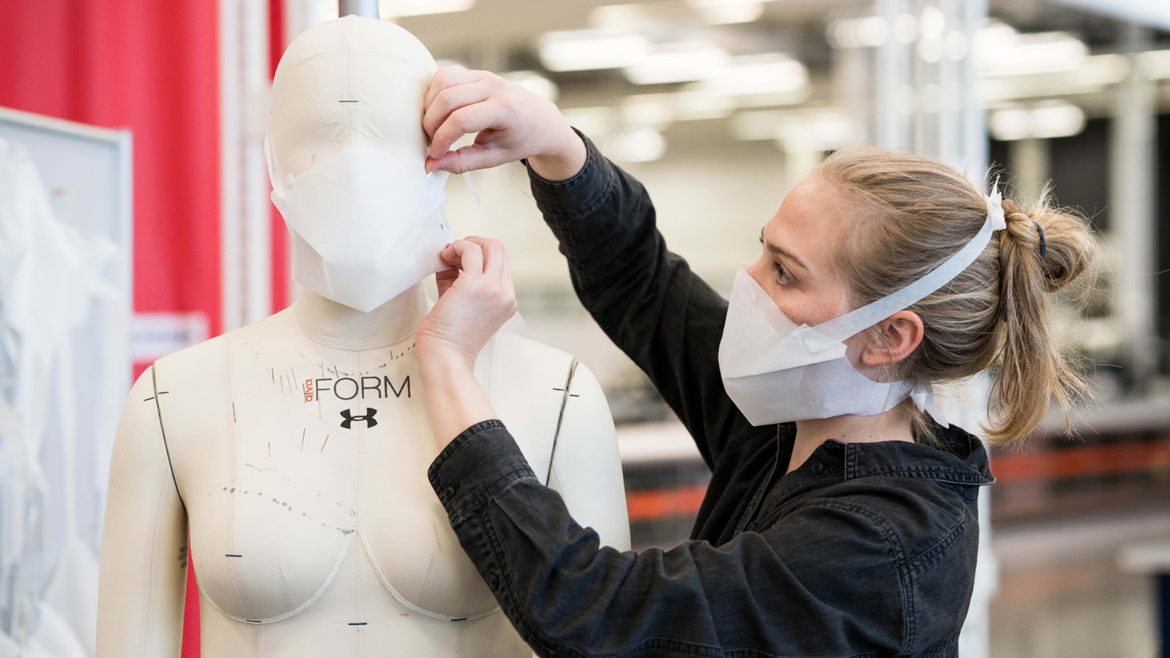 How Under Armour is making 100,000 masks a week to fight COVID-19