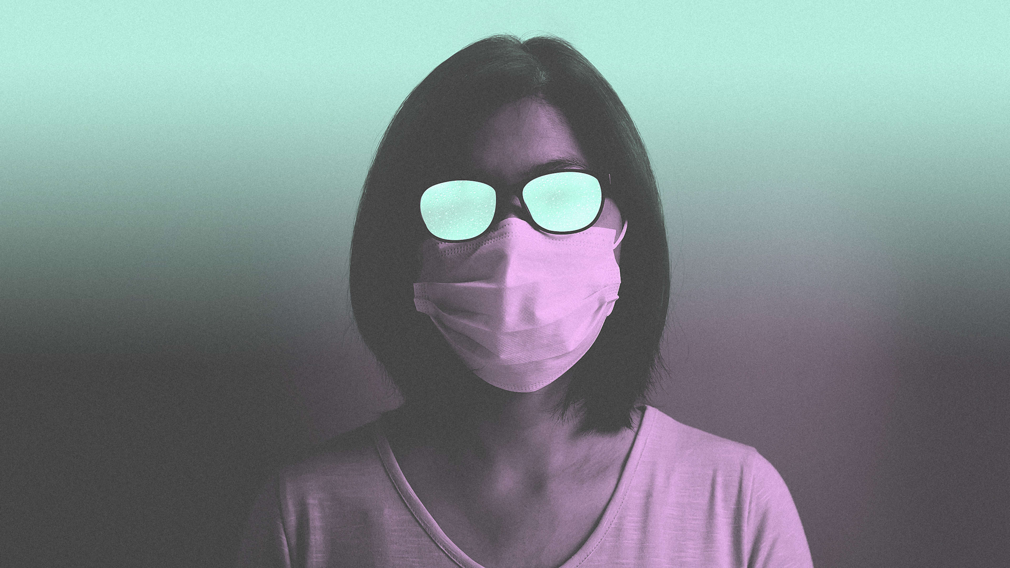 How to wear a mask without fogging up your glasses