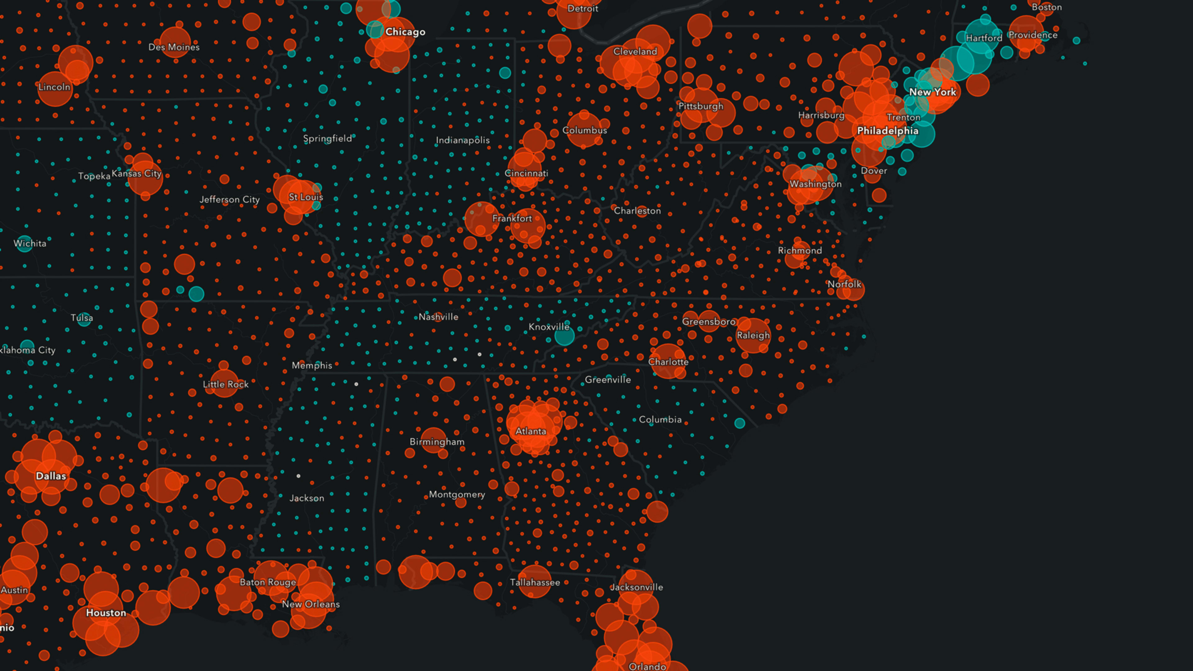 Devastating unemployment maps show which areas are hardest hit by COVID
