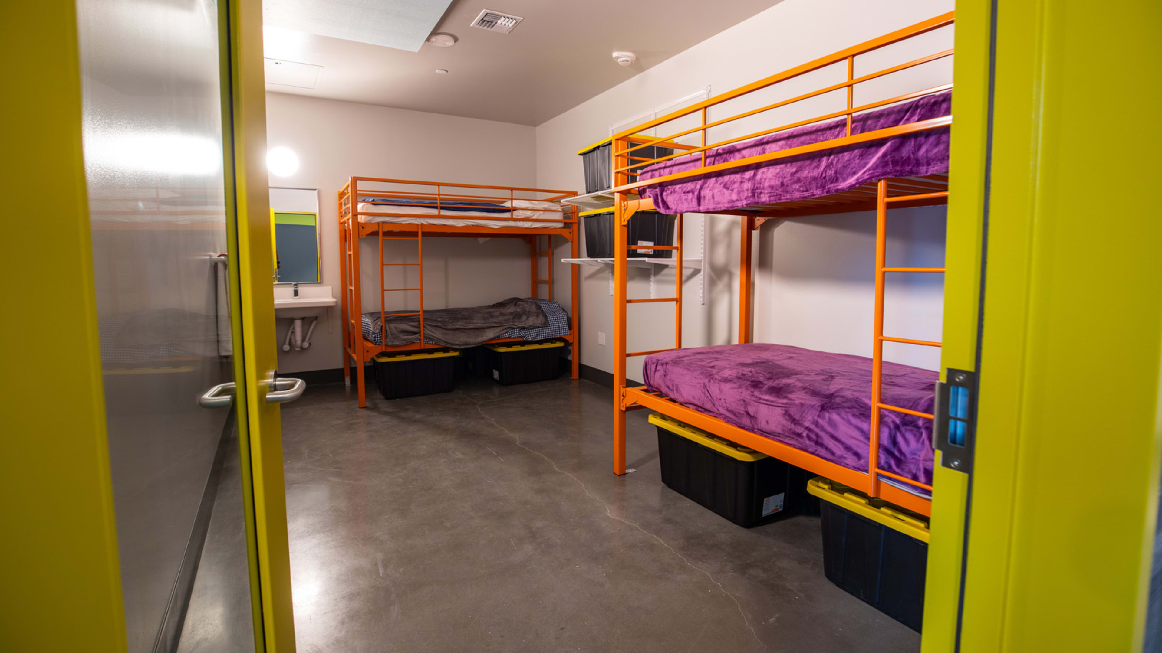 Inside the new homeless shelter at Amazon’s headquarters