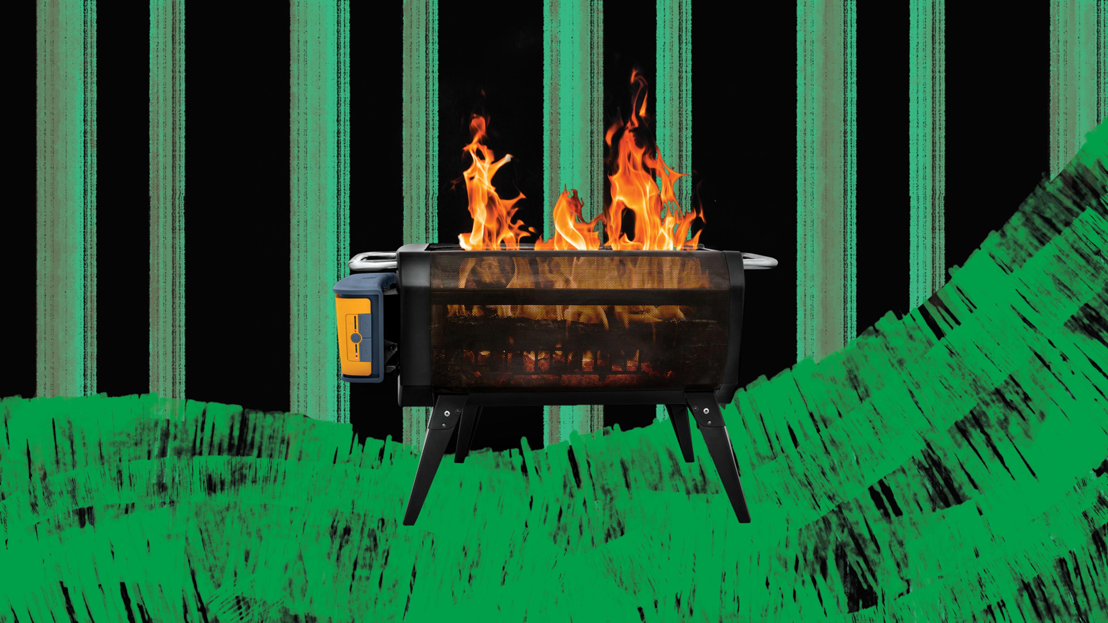 This portable firepit will liven up your outdoor space (and is great for camping, too)