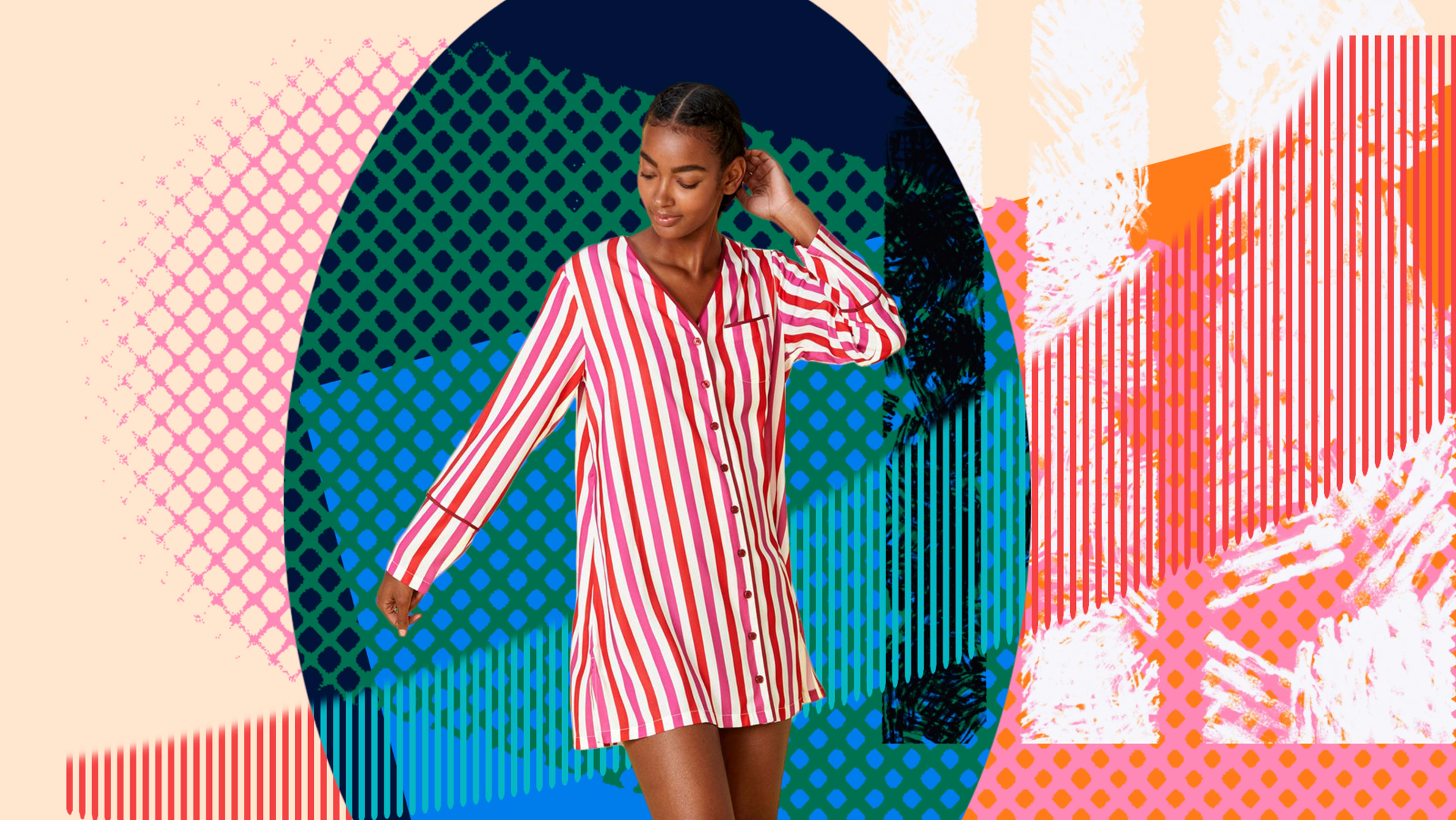These pajama sets are so chic, you could get away with wearing them on a Zoom call