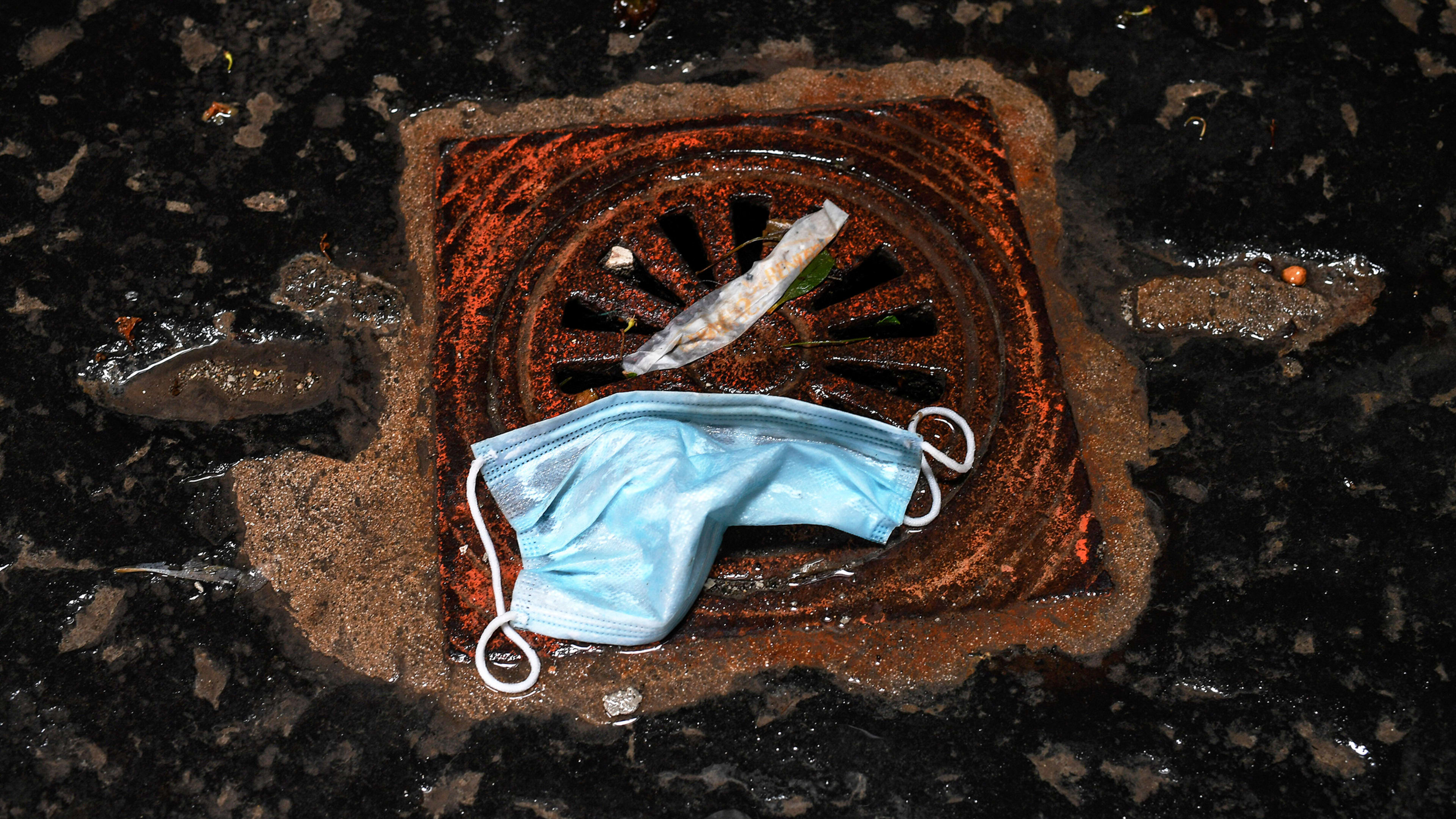 Uhoh All those disposable masks and wipes are clogging the sewers