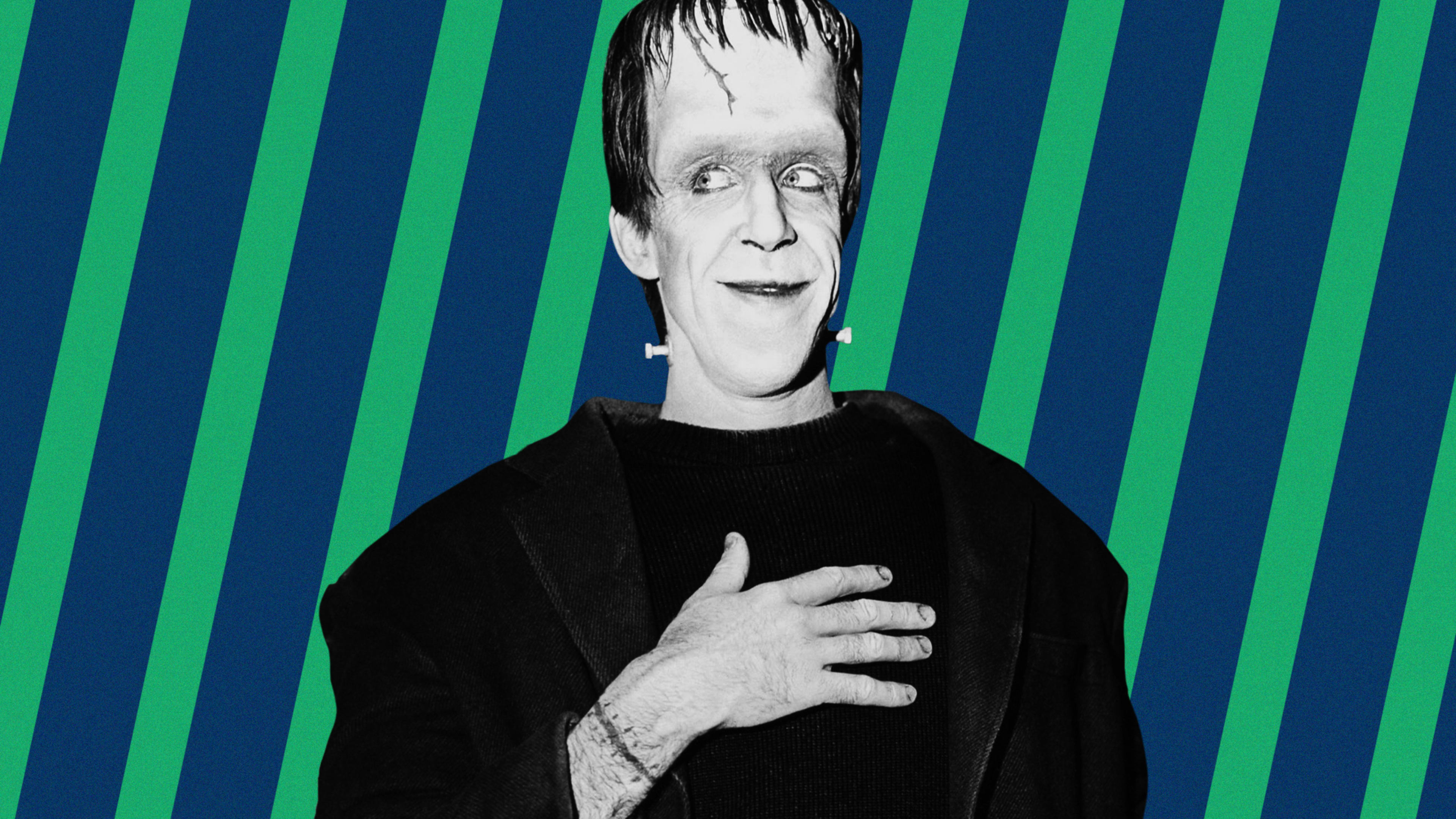 People are finding comfort in the words of Herman Munster. Yes, that Herman Munster