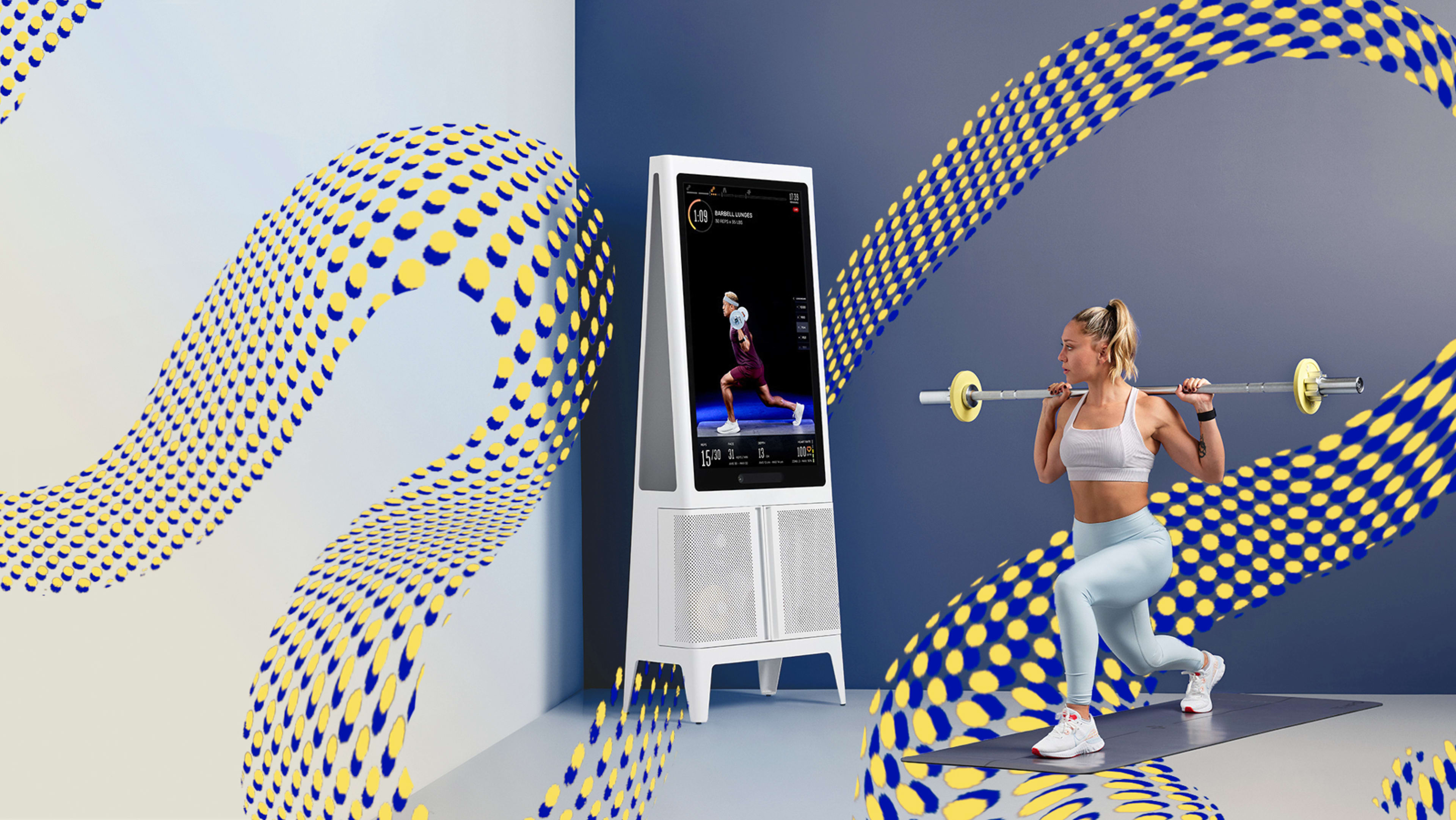 This AI-powered home gym is like having a personal trainer in your living room