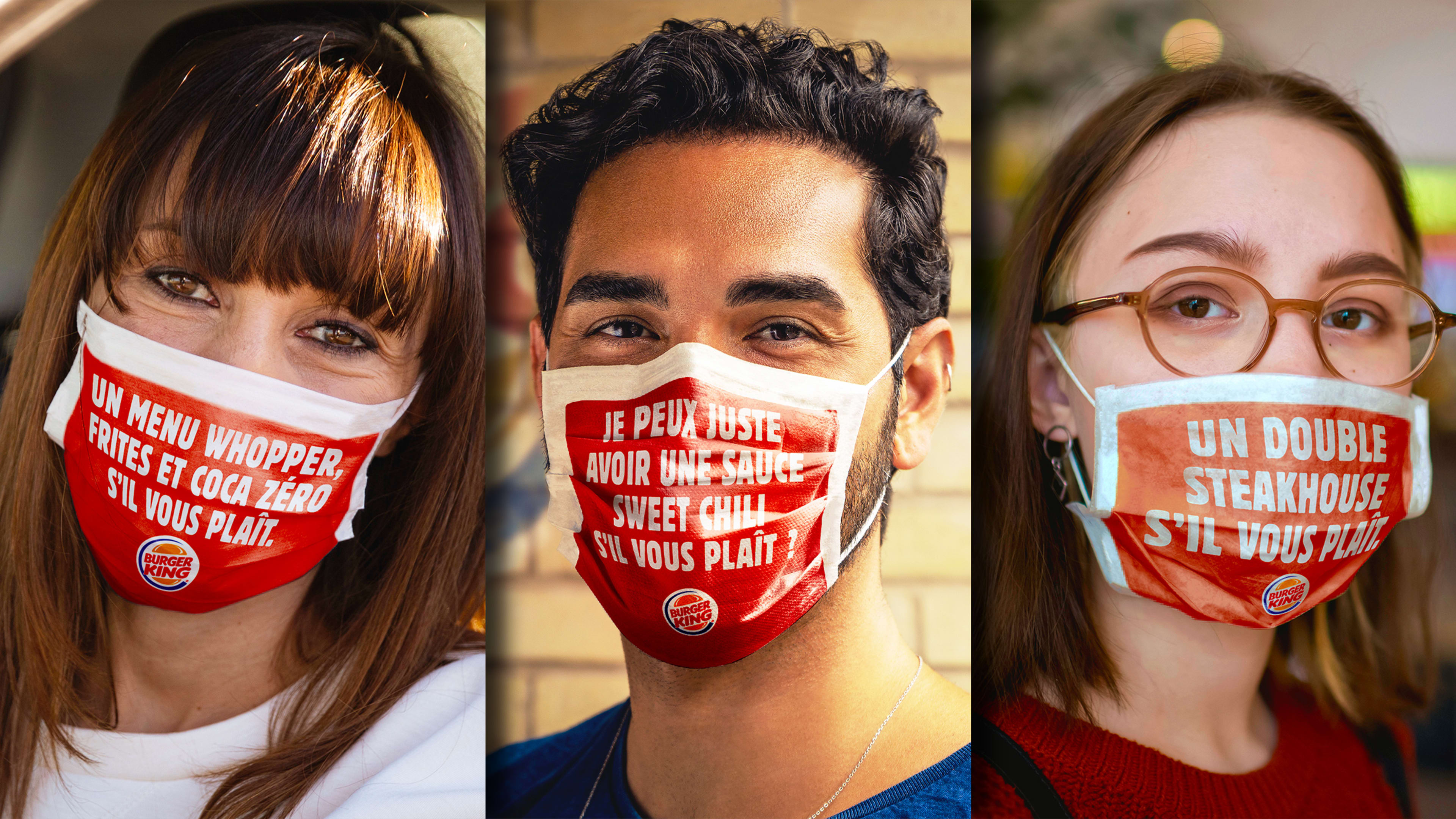 These Burger King-branded masks are even more useful than they seem