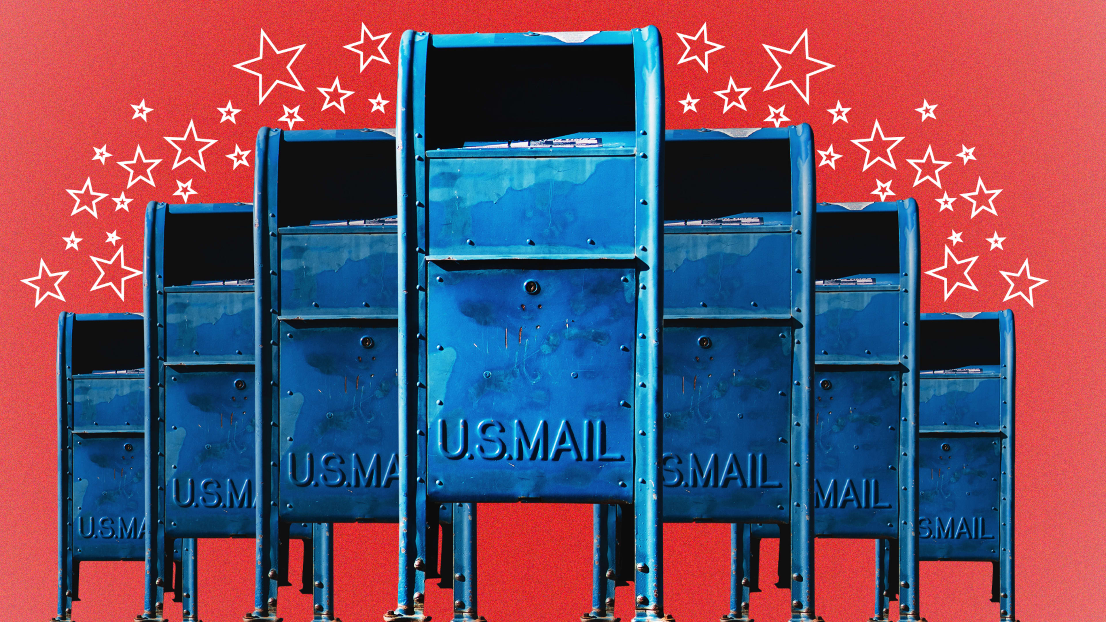 Politics and the post office: Americans are split right down the middle about voting by mail