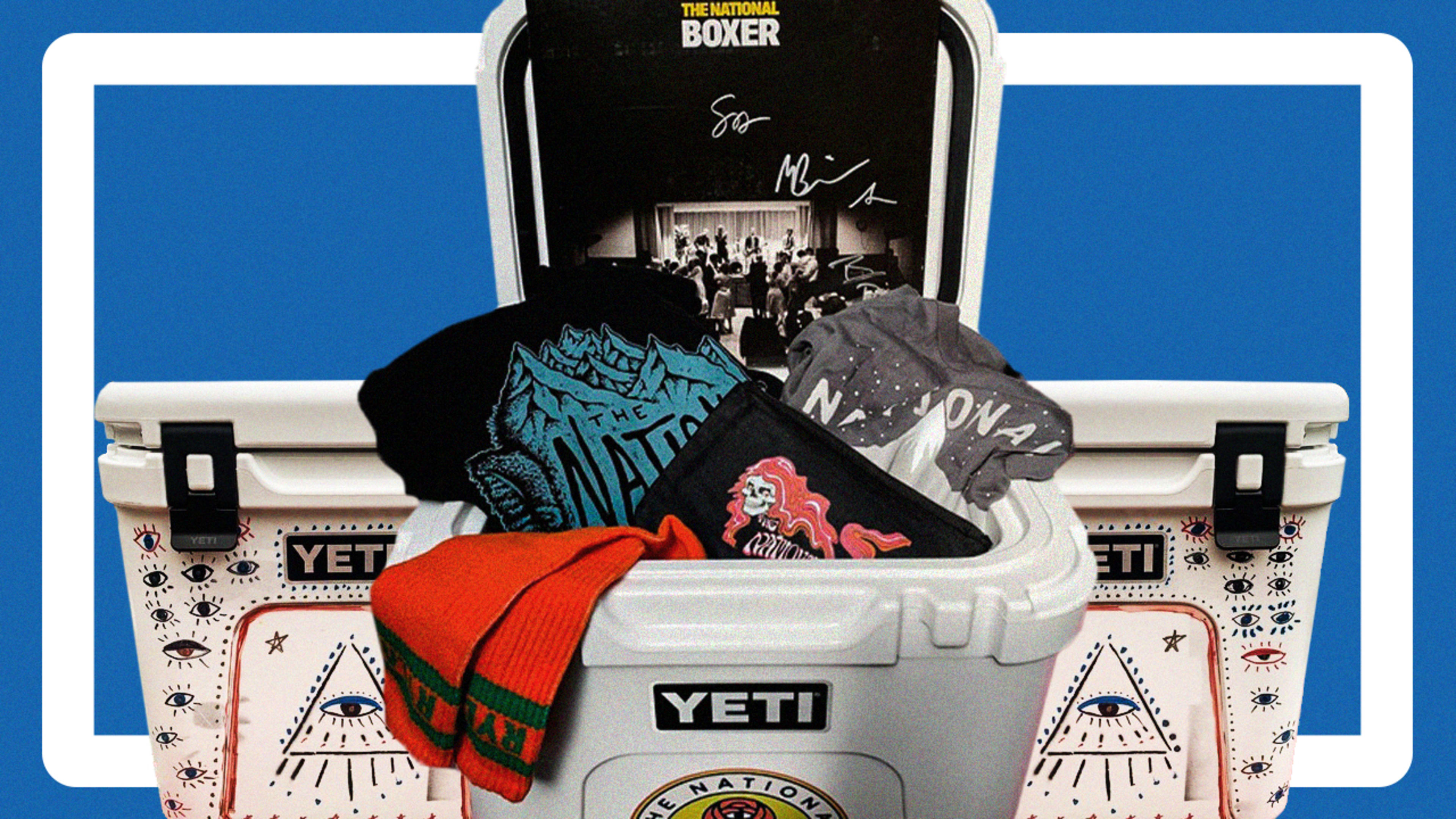 Yeti is auctioning off coolers customized by your favorite bands for COVID-19 relief