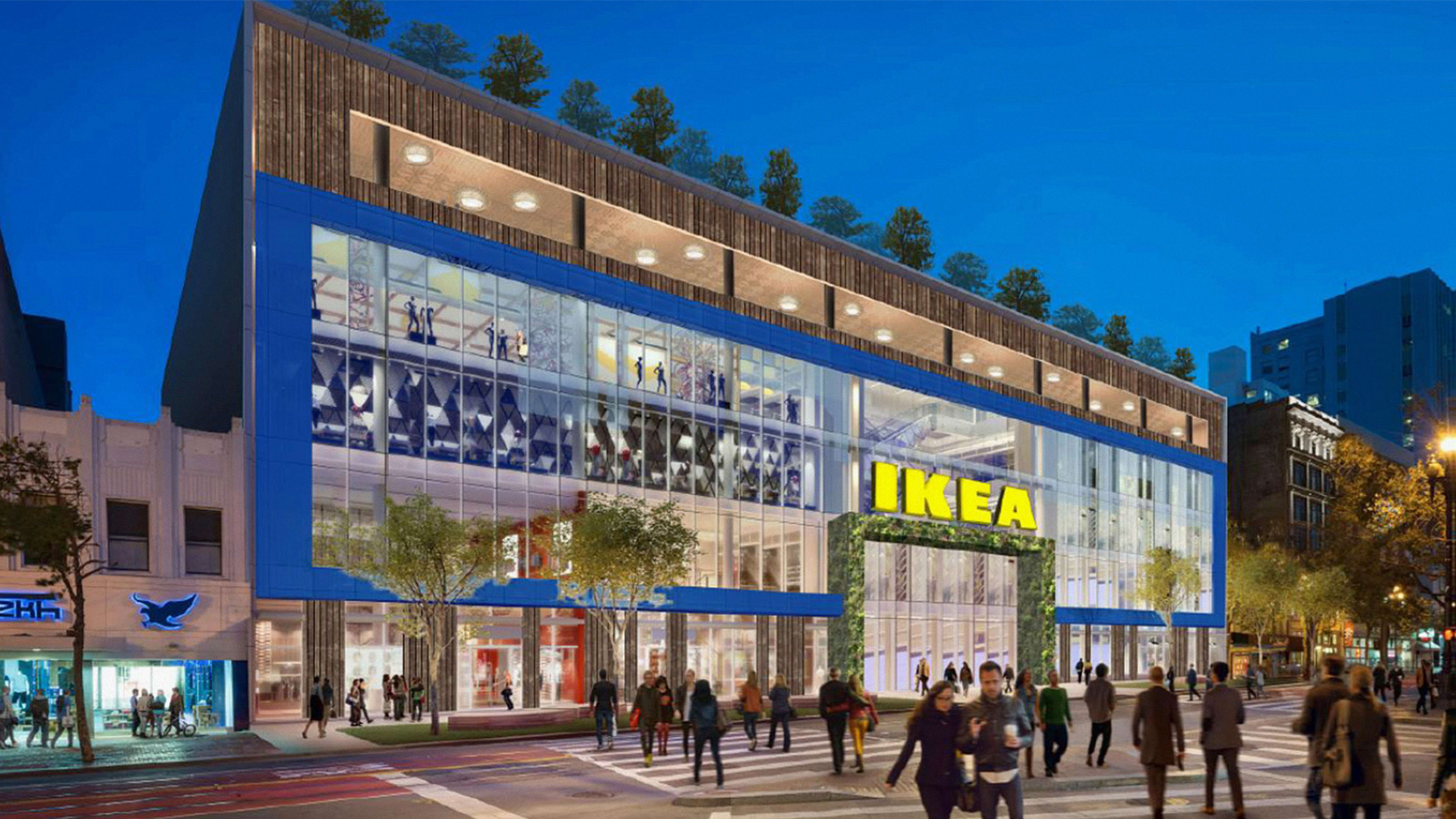 Ikea and Ingka Centres’ $260 million bet to rehab a mall in downtown San Francisco