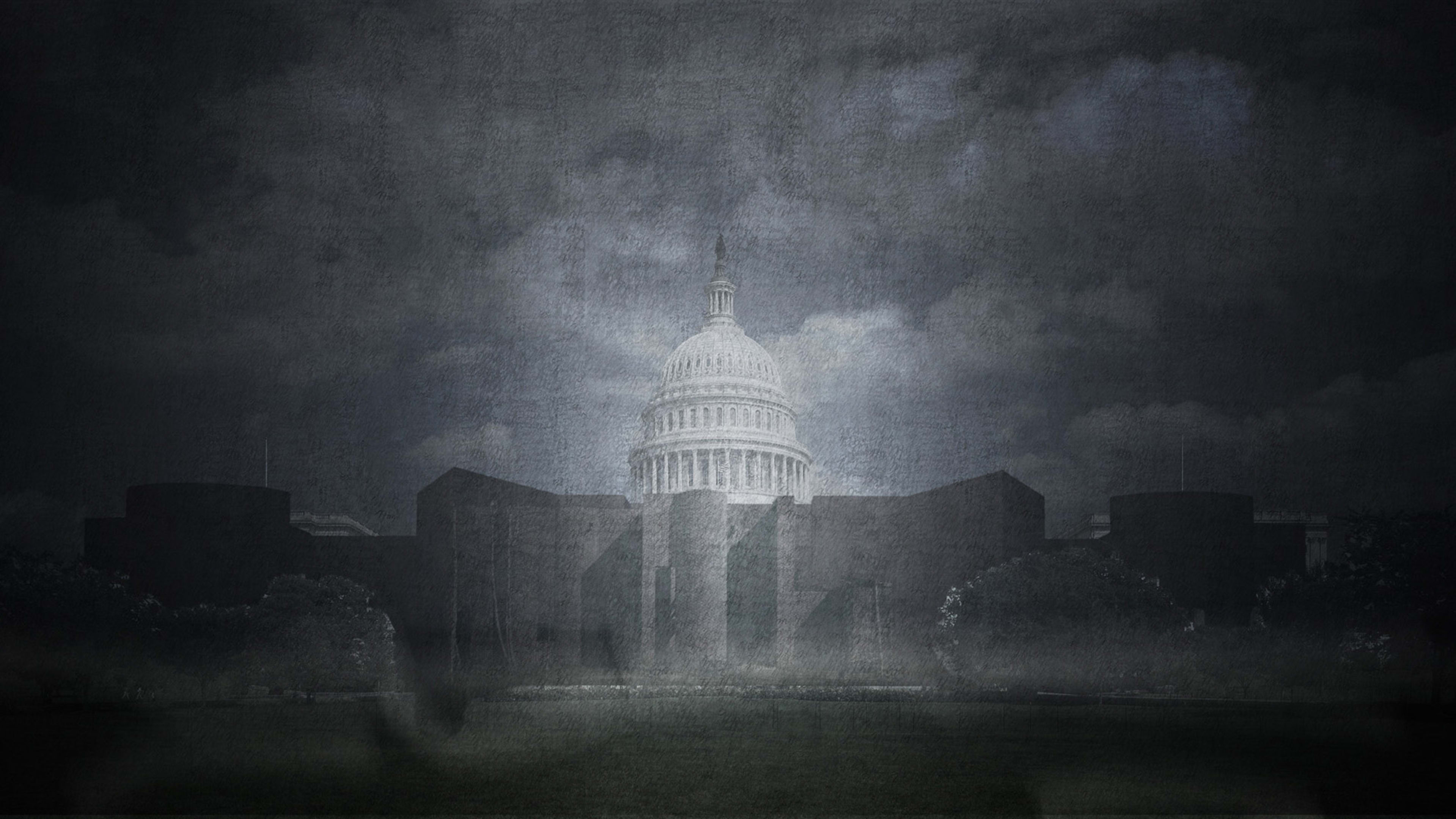 Designers reimagine the U.S. Capitol as a brutalist fortress