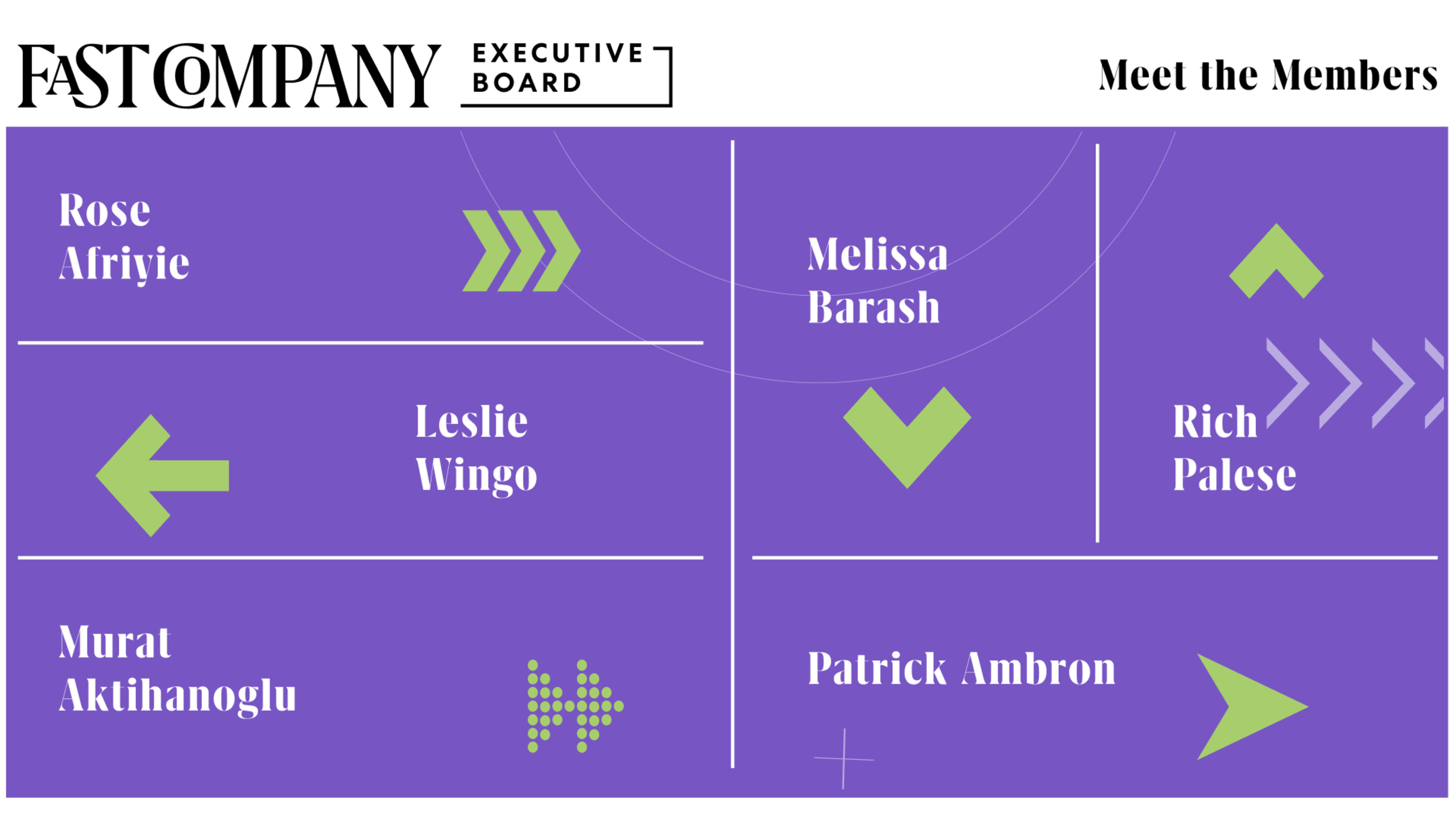 Meet six founding members of Fast Company Executive Board