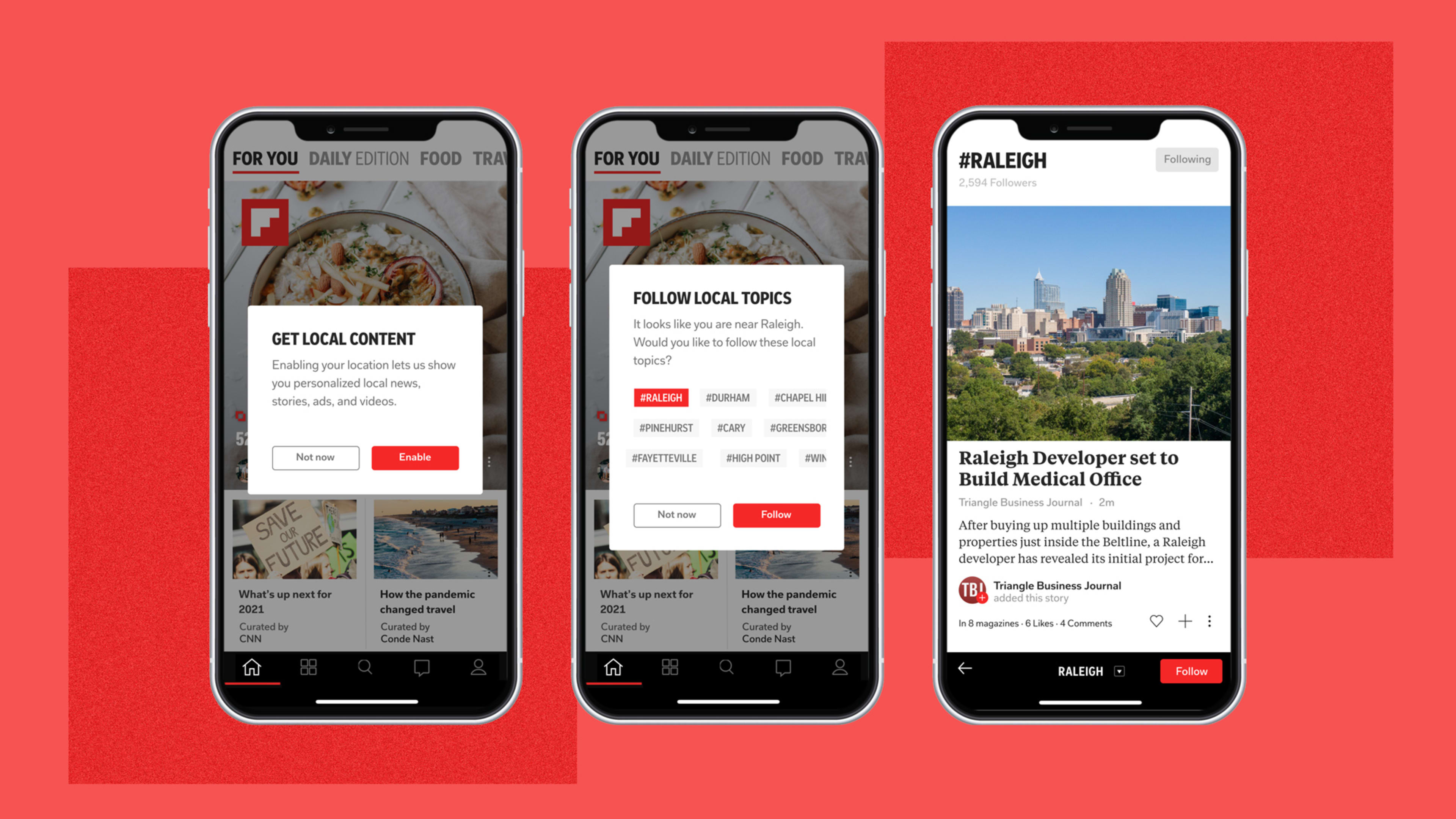 Flipboard now lets you follow local news for 1,000+ cities and towns