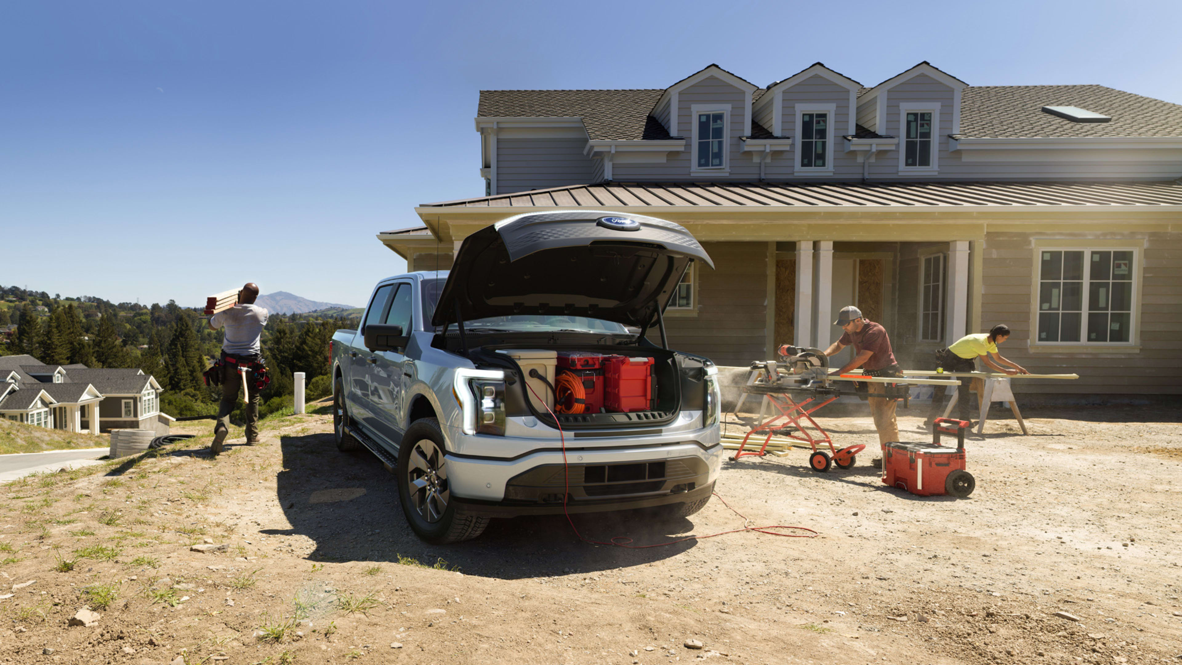 Ford’s new electric F-150 is designed to convince truck drivers they need an EV