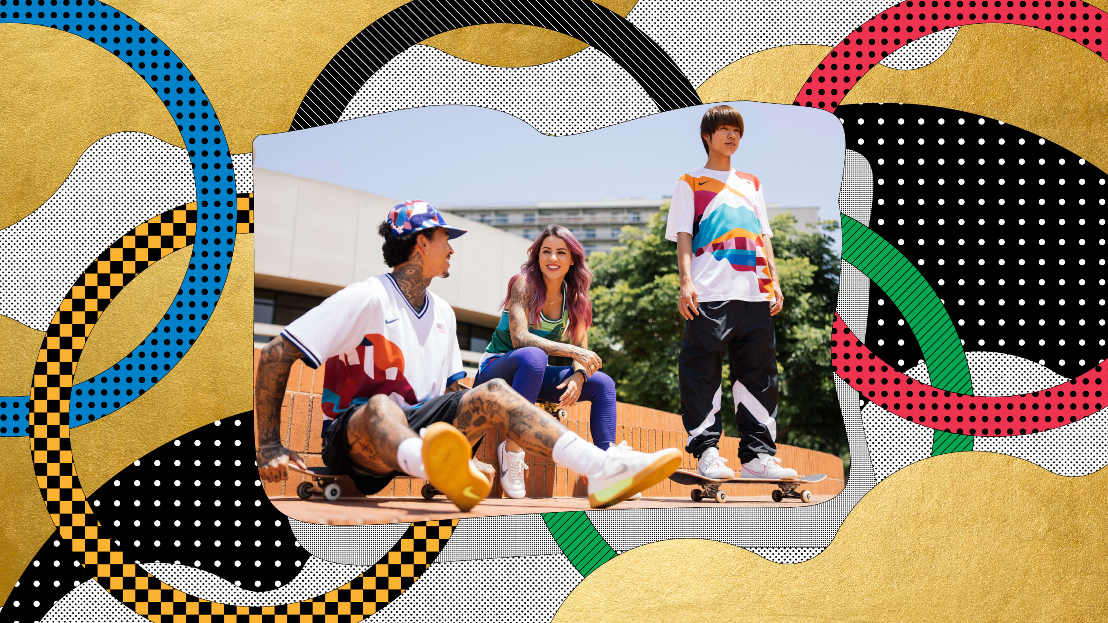 See Nike’s totally rad uniforms for skateboarding’s Olympics debut