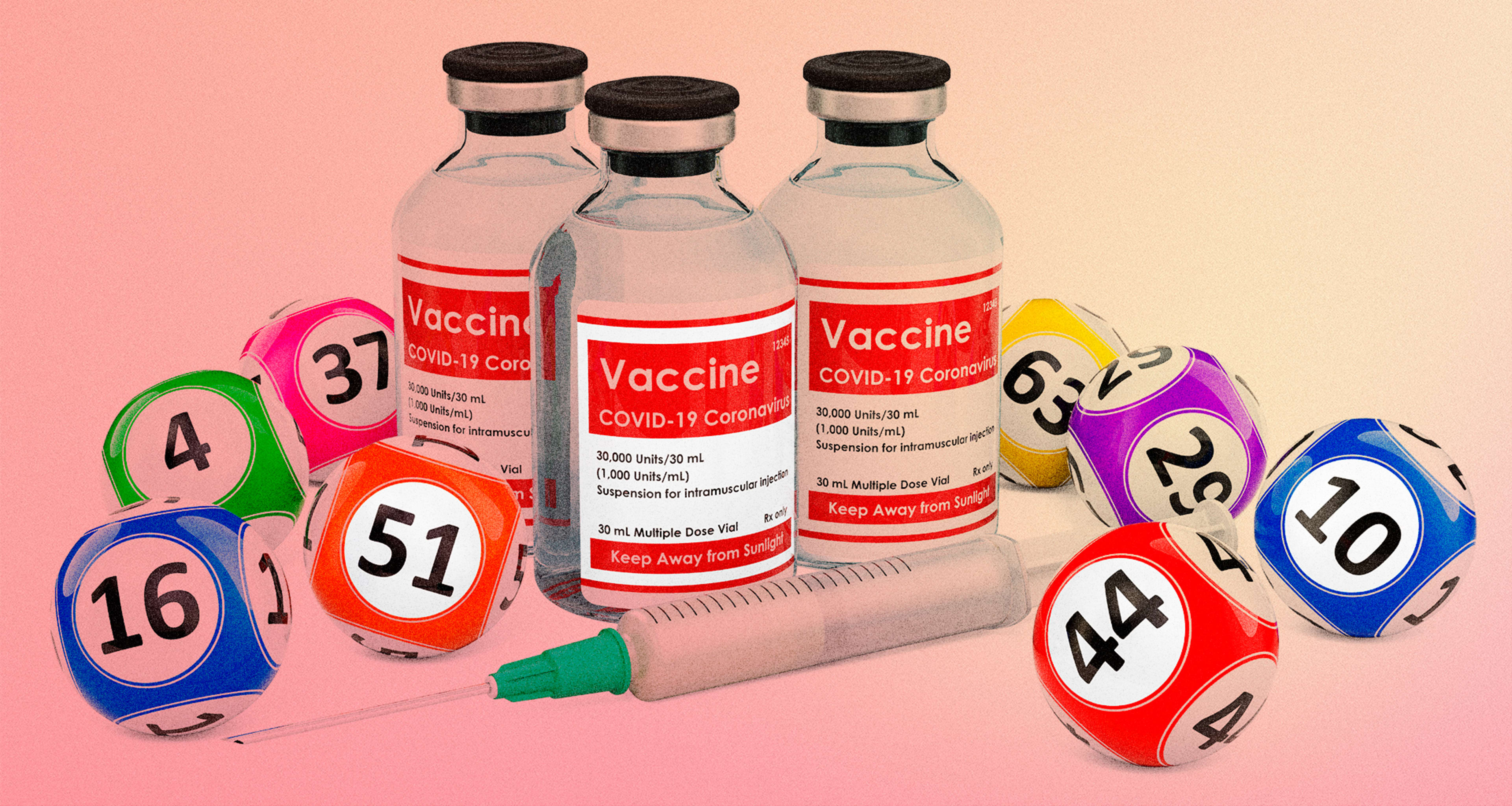 Million-dollar duds: Glitzy vaccine lotteries fail to lift state vaccination rates