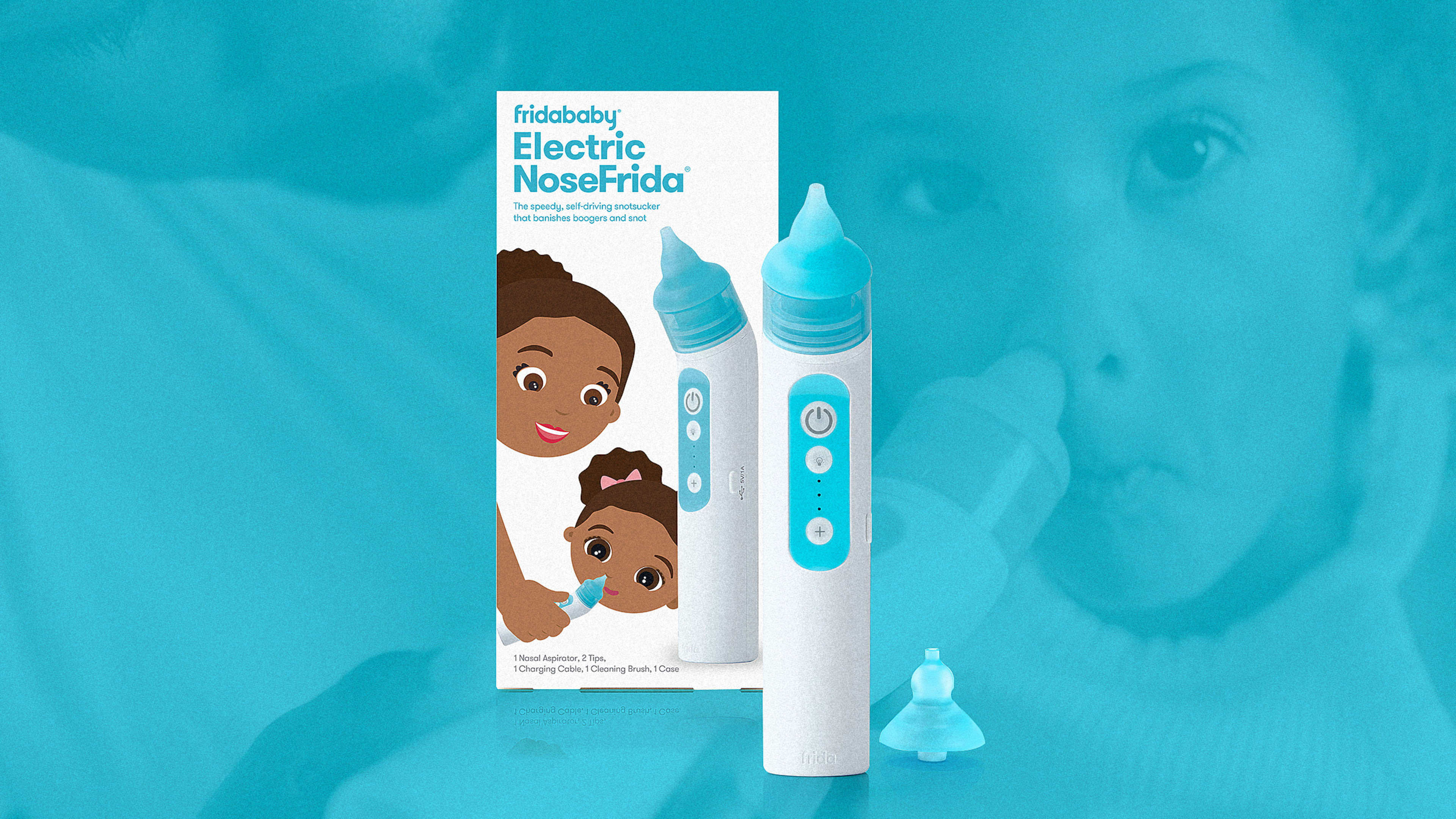 This device sucks snot out of babies’ noses so parents don’t have to do it themselves