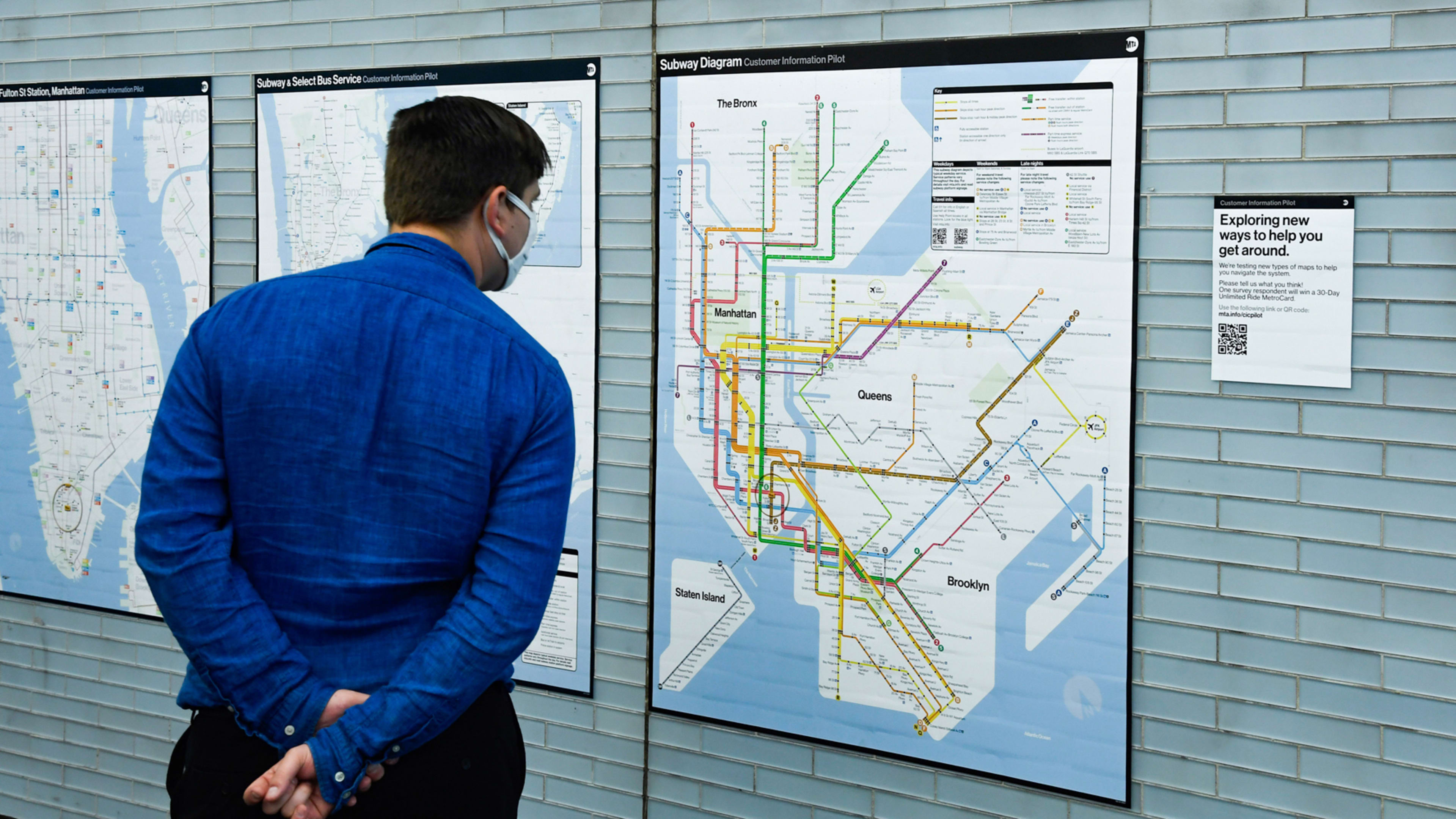 See NYC’s bold new subway map, inspired by Massimo Vignelli’s 1972 classic