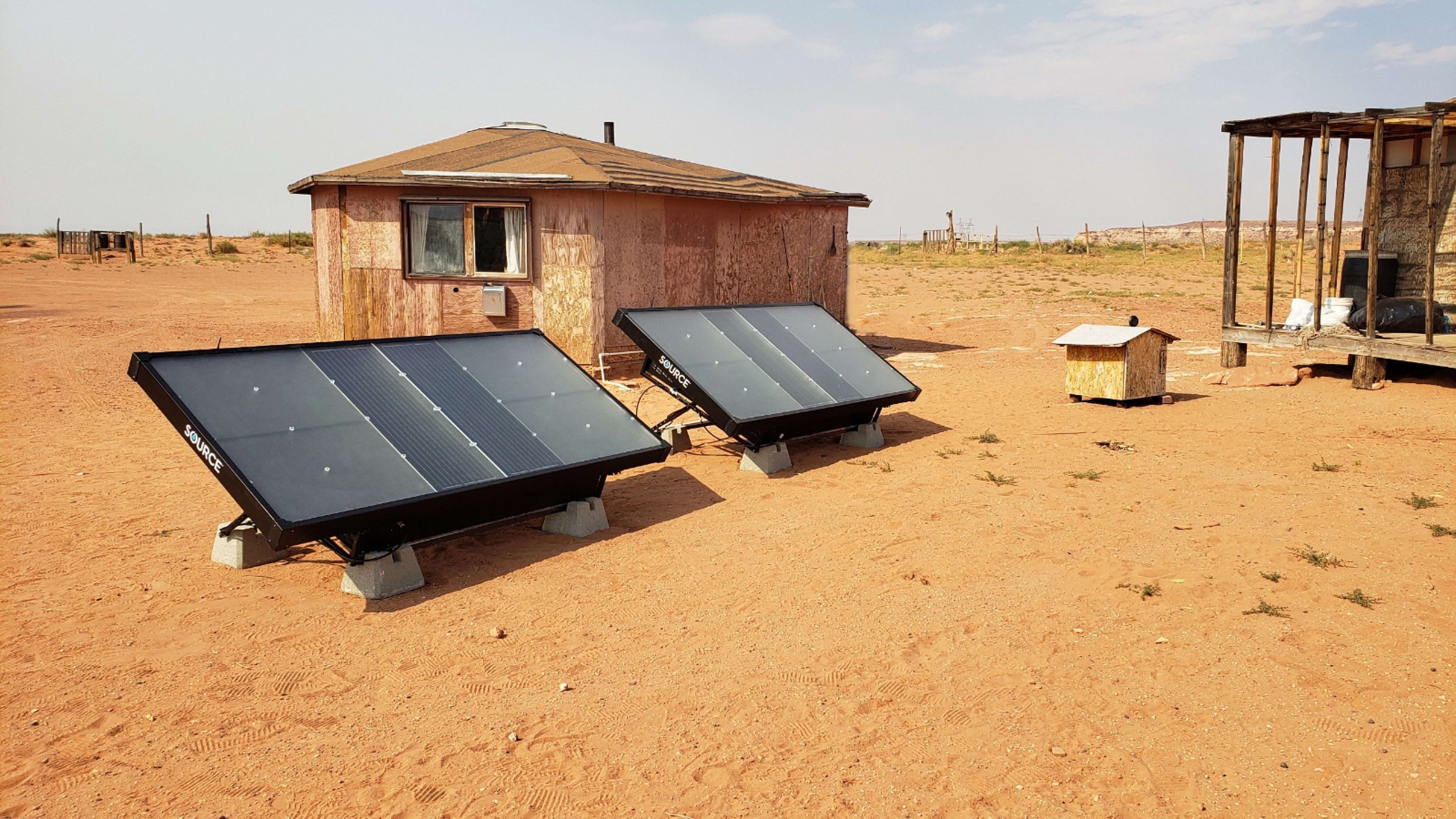 In places where water is hard to access, these panels can grab it from thin air
