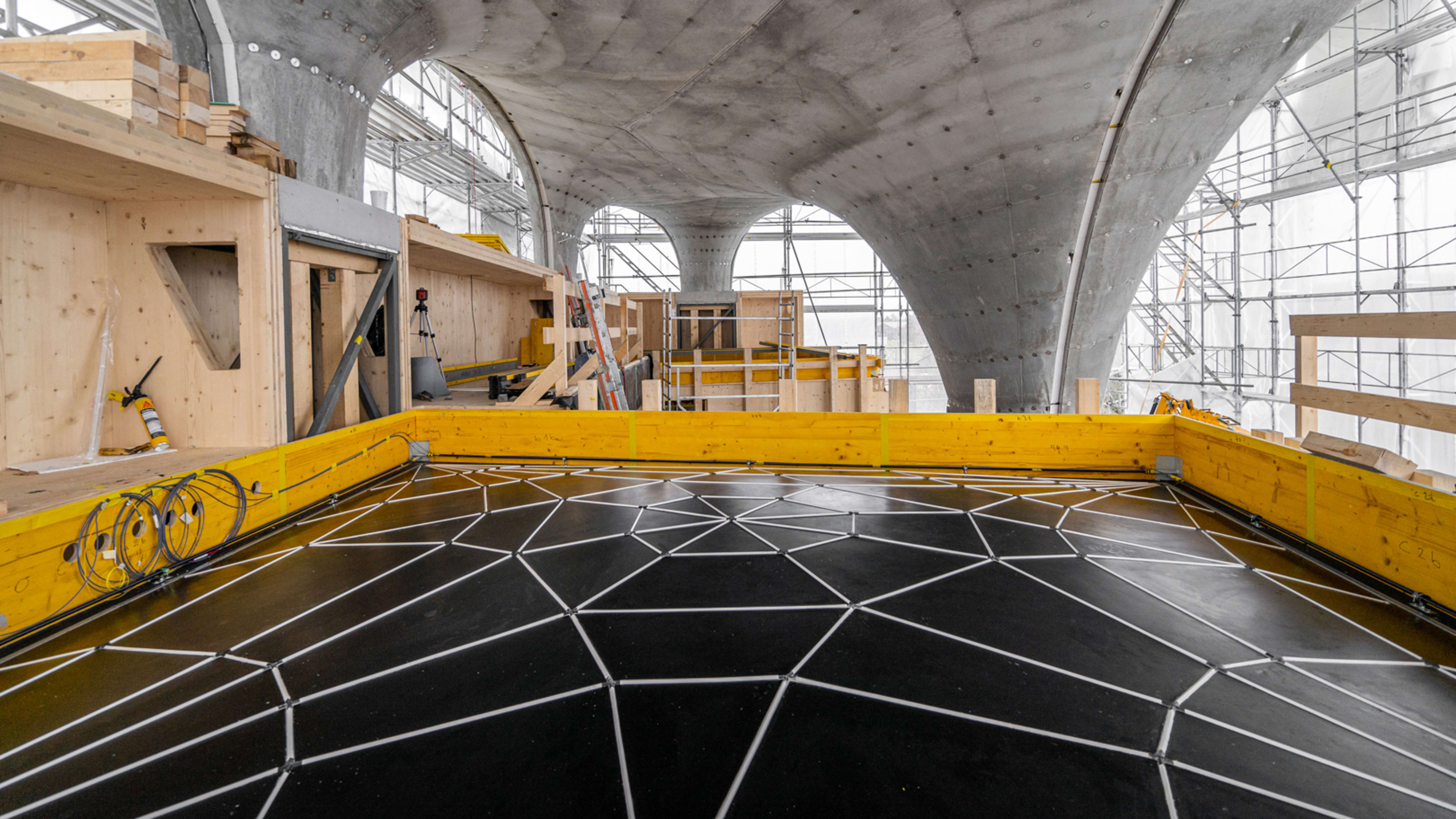 These ingenious floors use 70% less concrete and 90% less steel