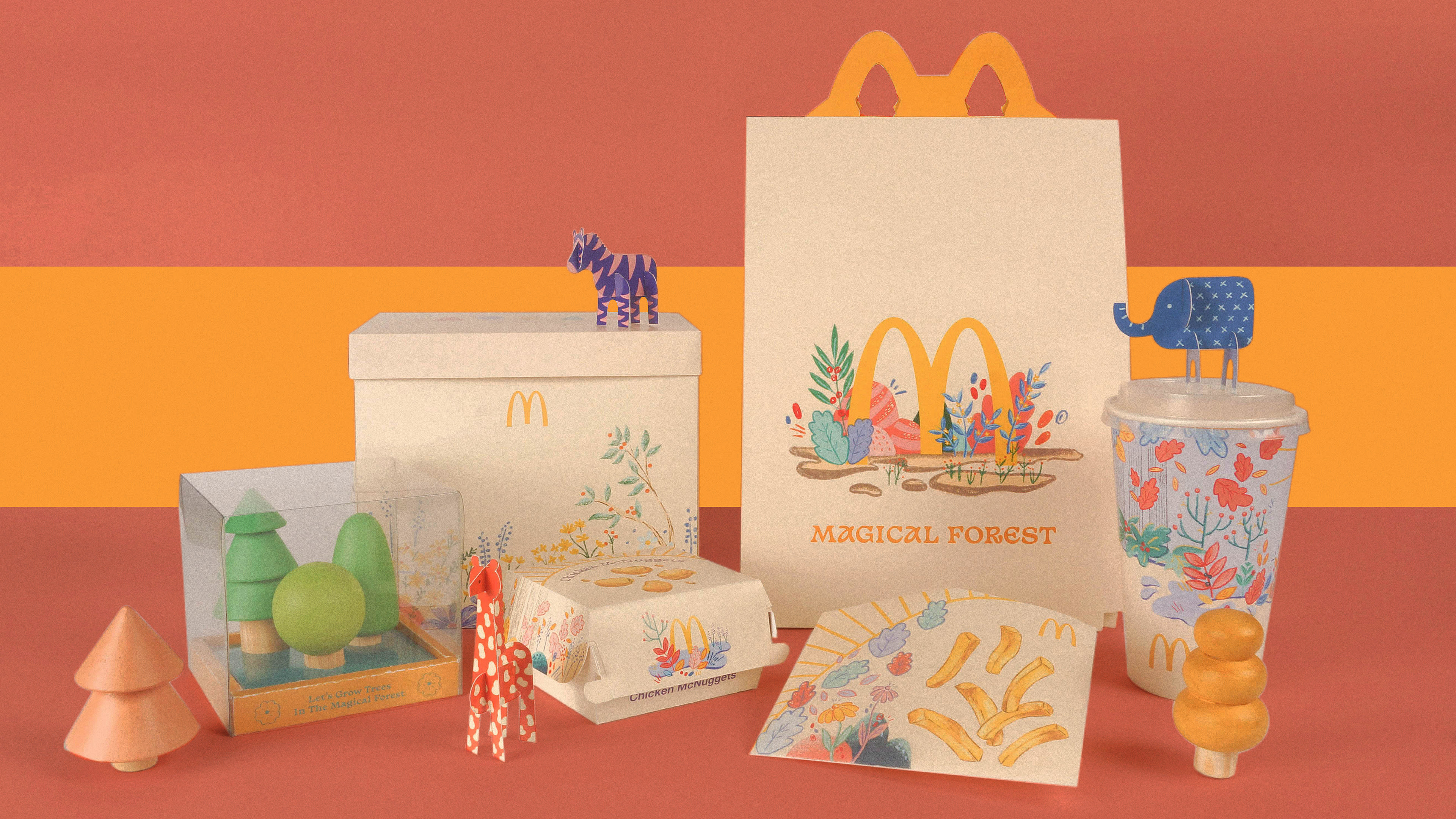 What if McDonald’s ditched all plastic in Happy Meals? This designer created a gorgeous alternative