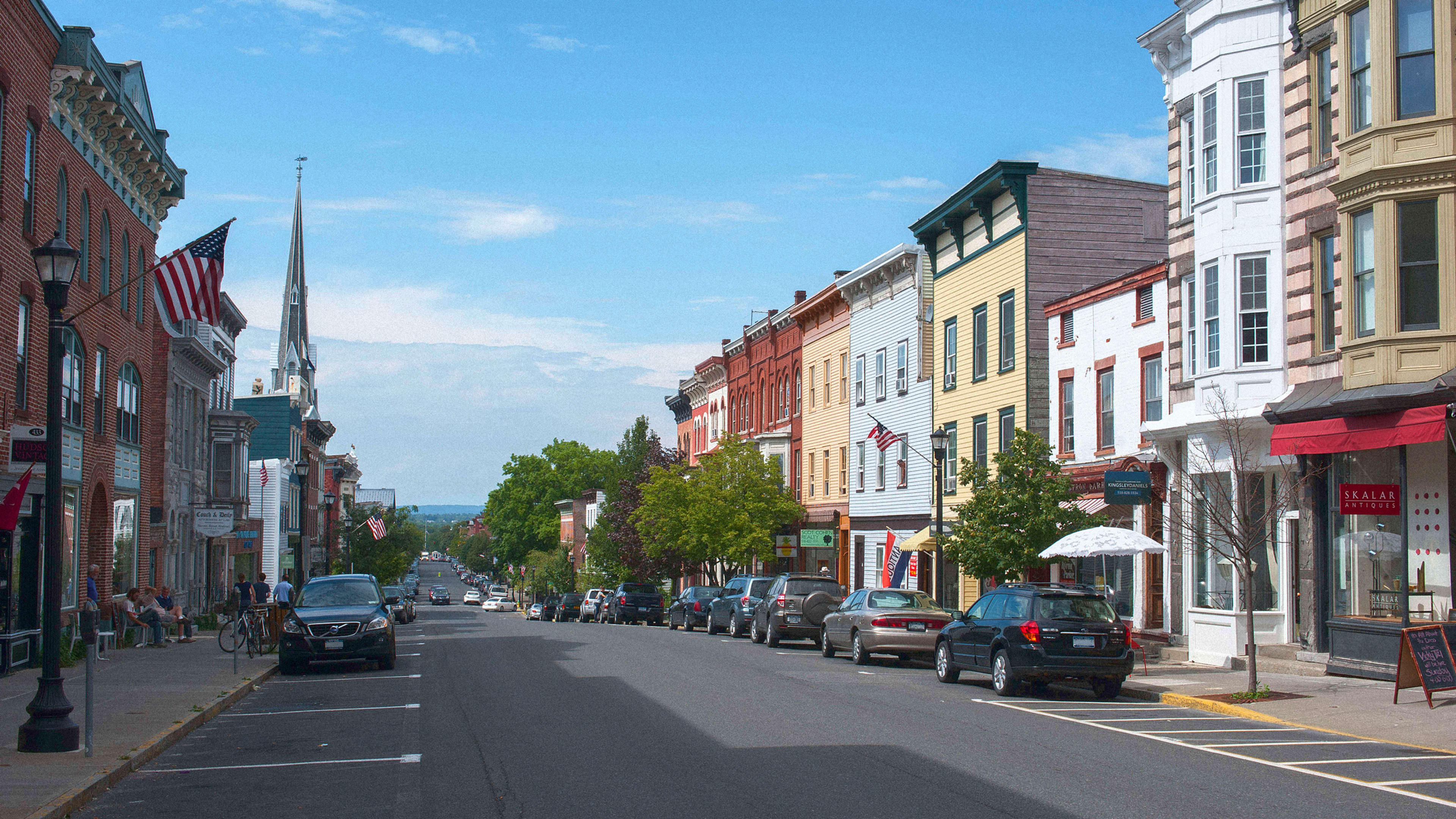 What happened when people in this upstate New York town started getting monthly $500 checks