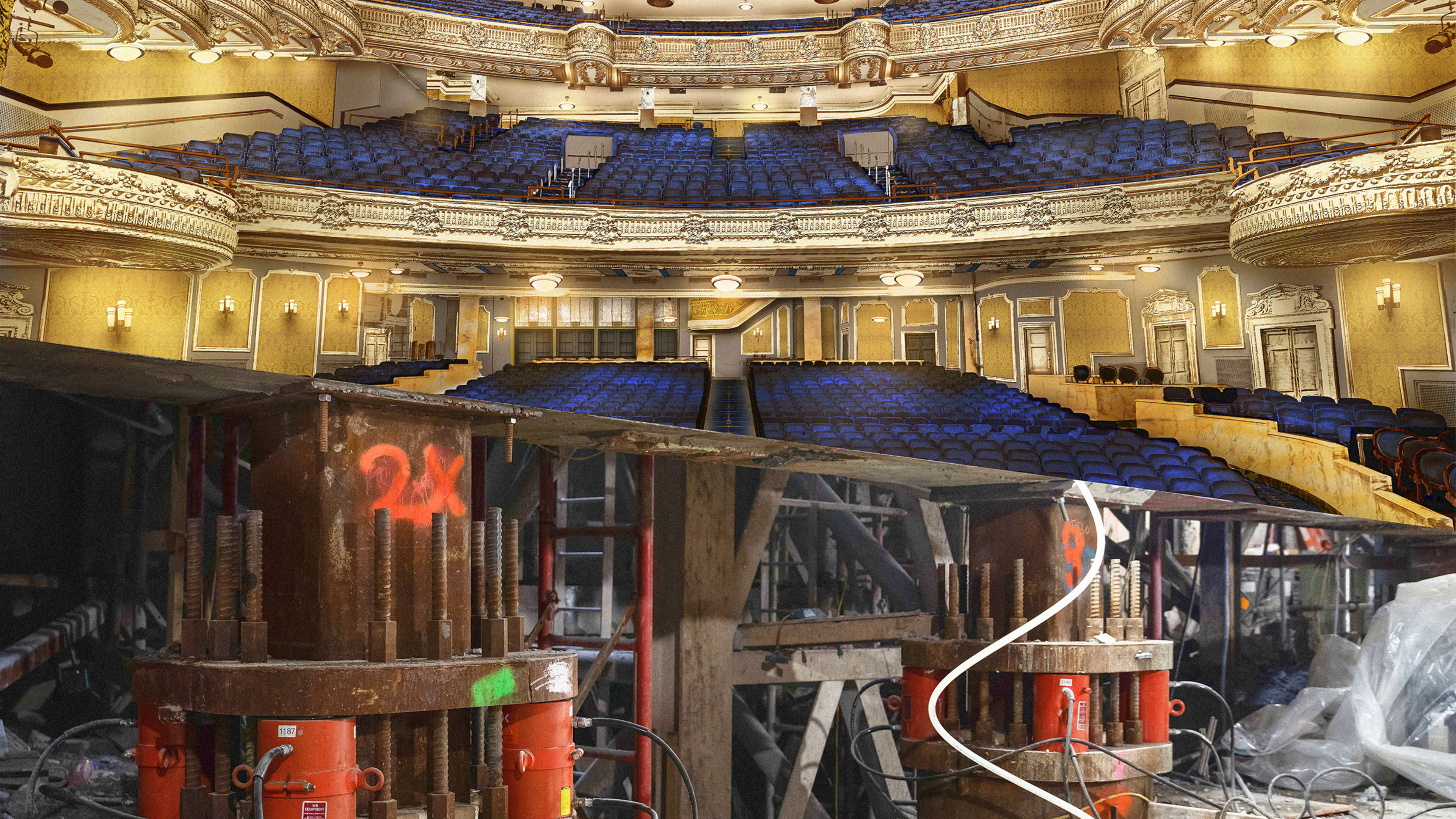 Why New York’s iconic Palace Theatre is being raised 30 feet off the ground