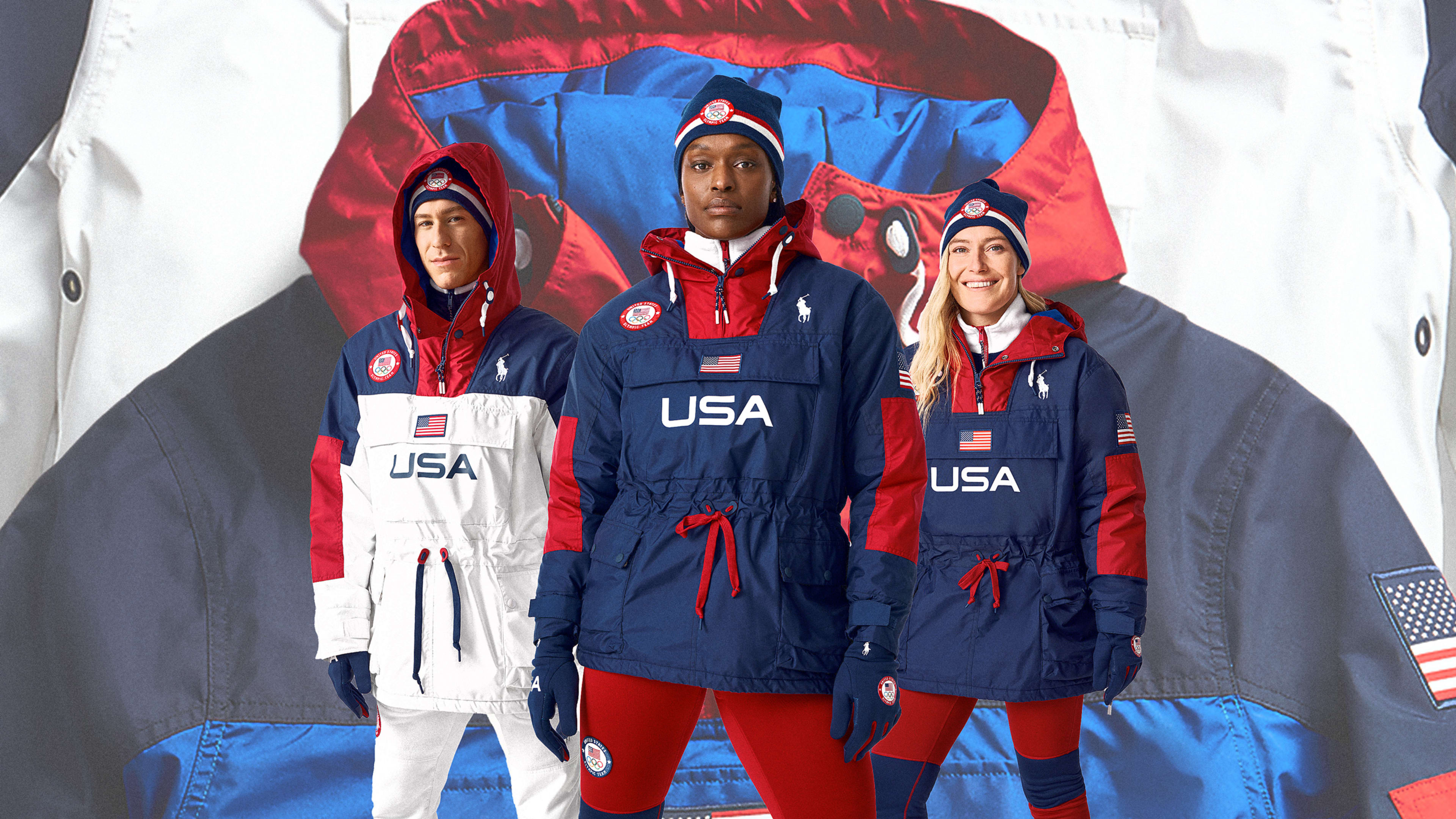 Ralph Lauren’s Olympic jackets automatically adapt to athletes’ body temp
