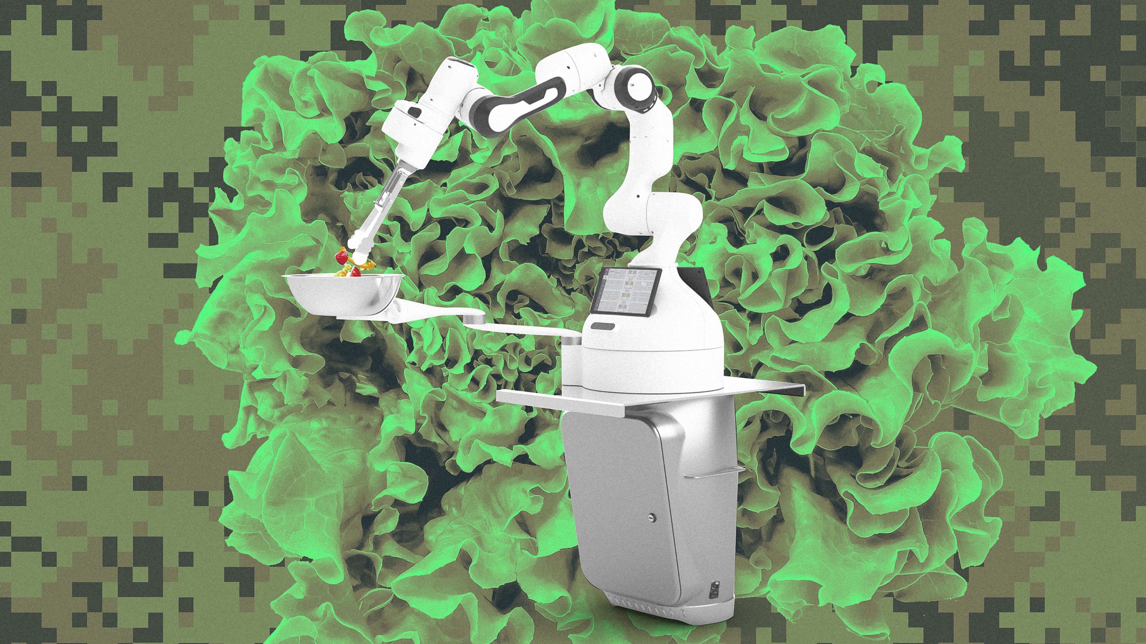 The military’s newest robot technology wants to make your salad