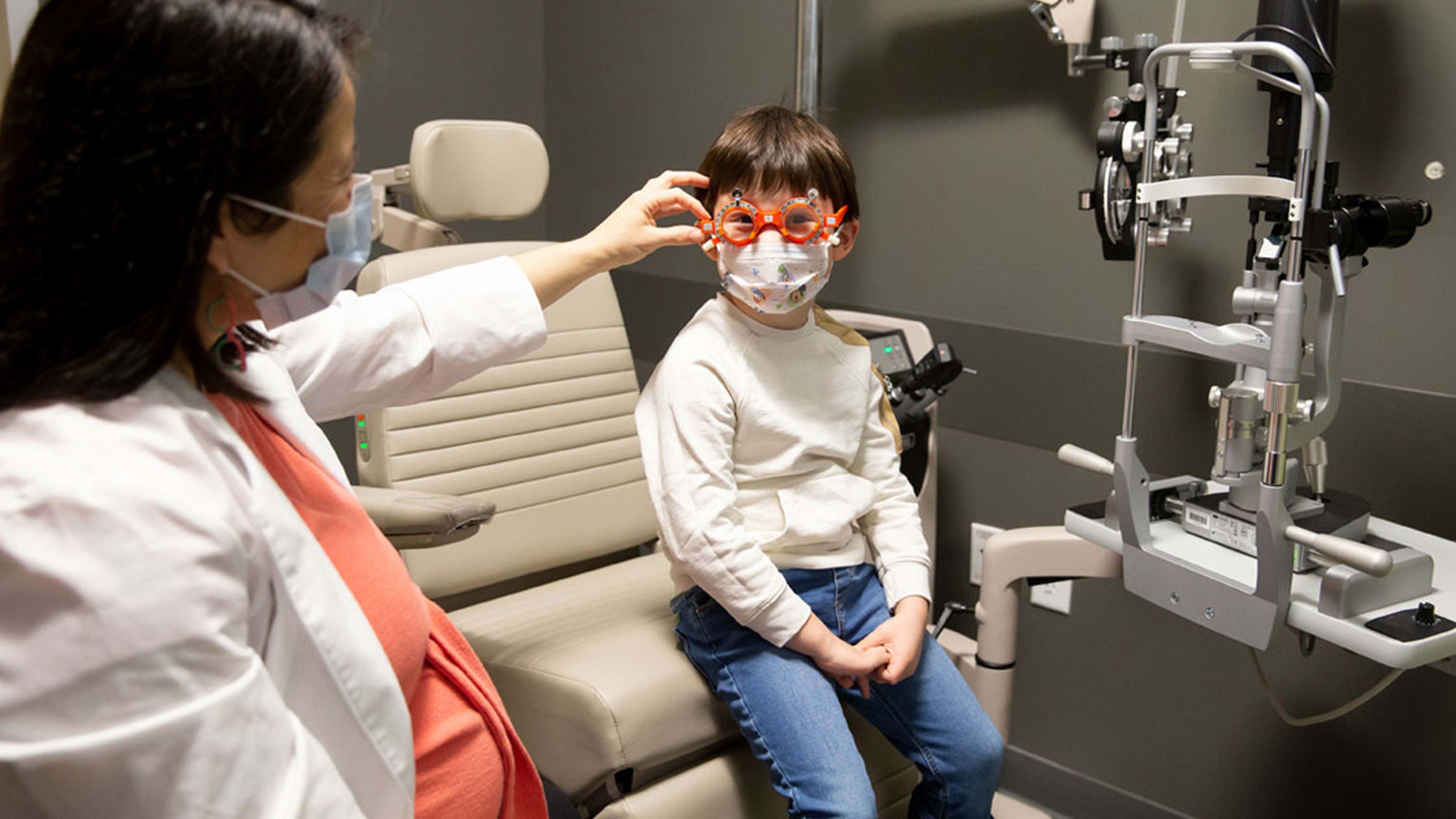 This eye clinic was designed specifically for people with low vision