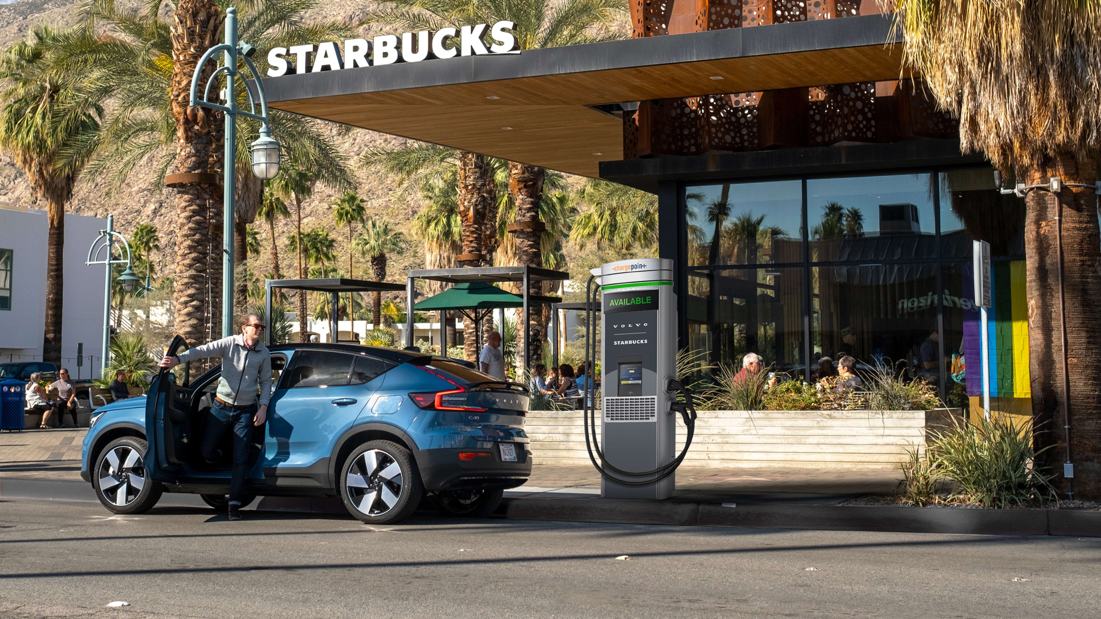 Starbucks wants to become the gas station of the future for EVs