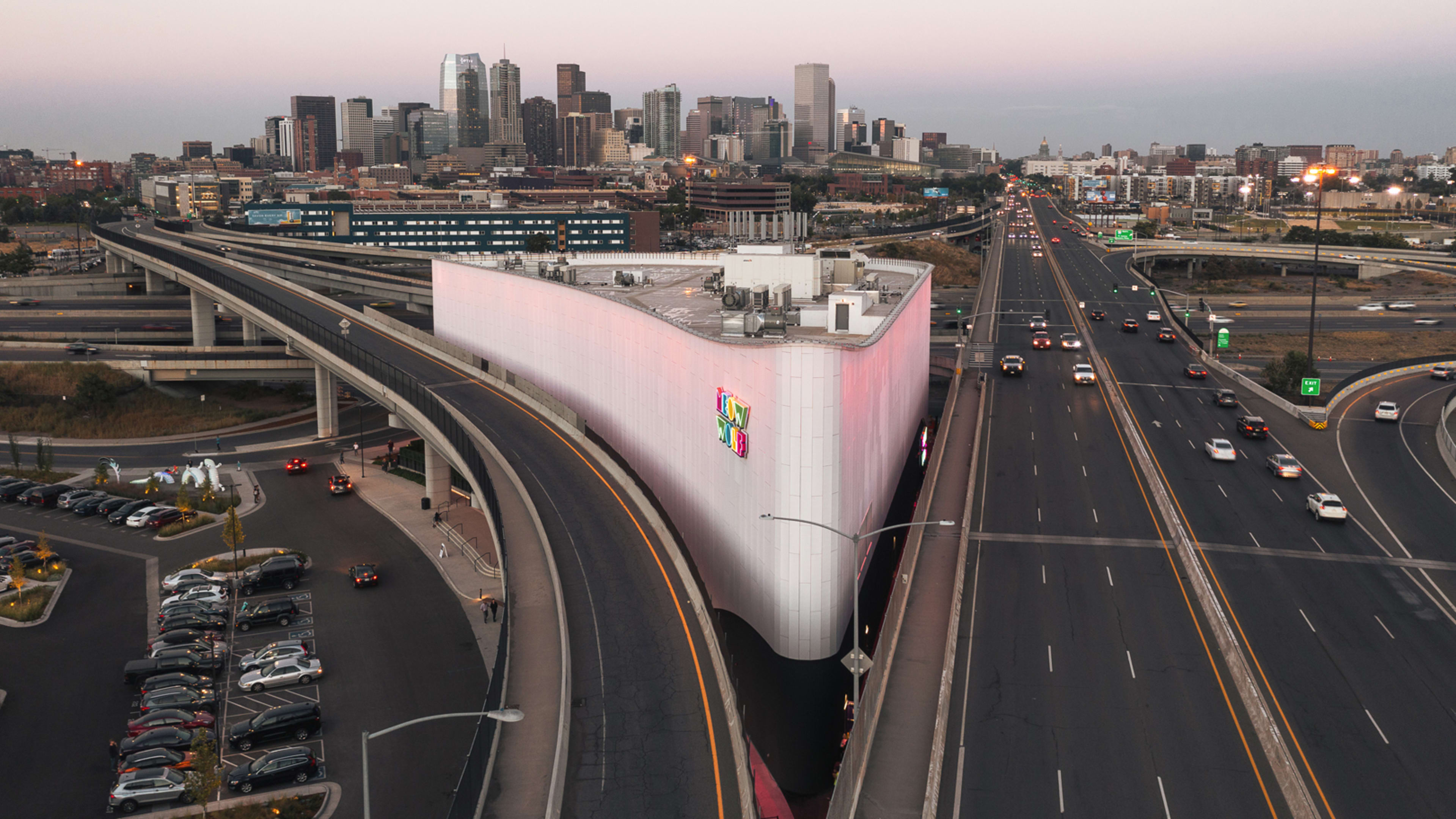How a weird triangle between 3 highways was turned into a cutting-edge museum