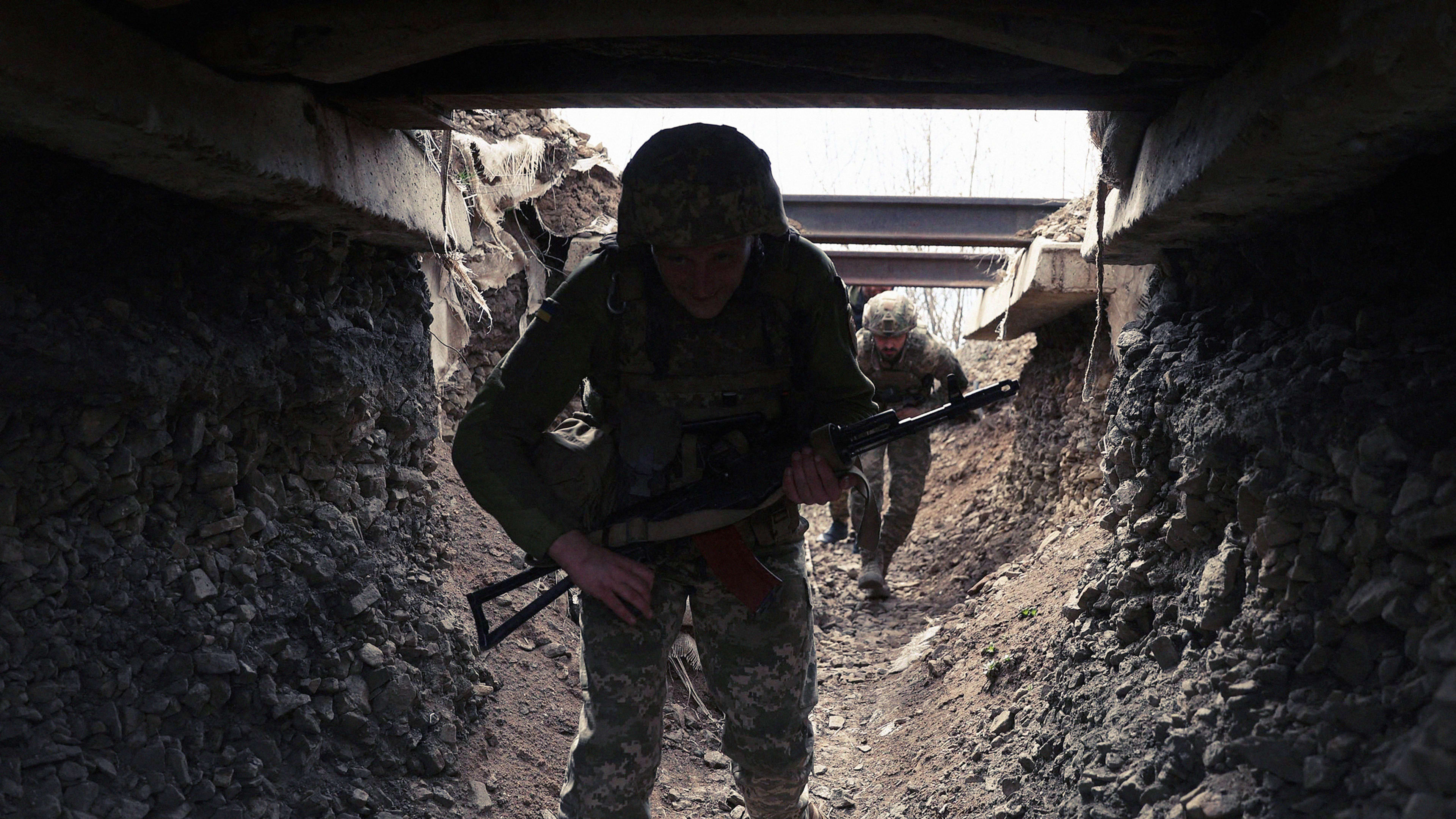 A secret weapon helping Ukrainians fend off Russia? Subterranean mazes