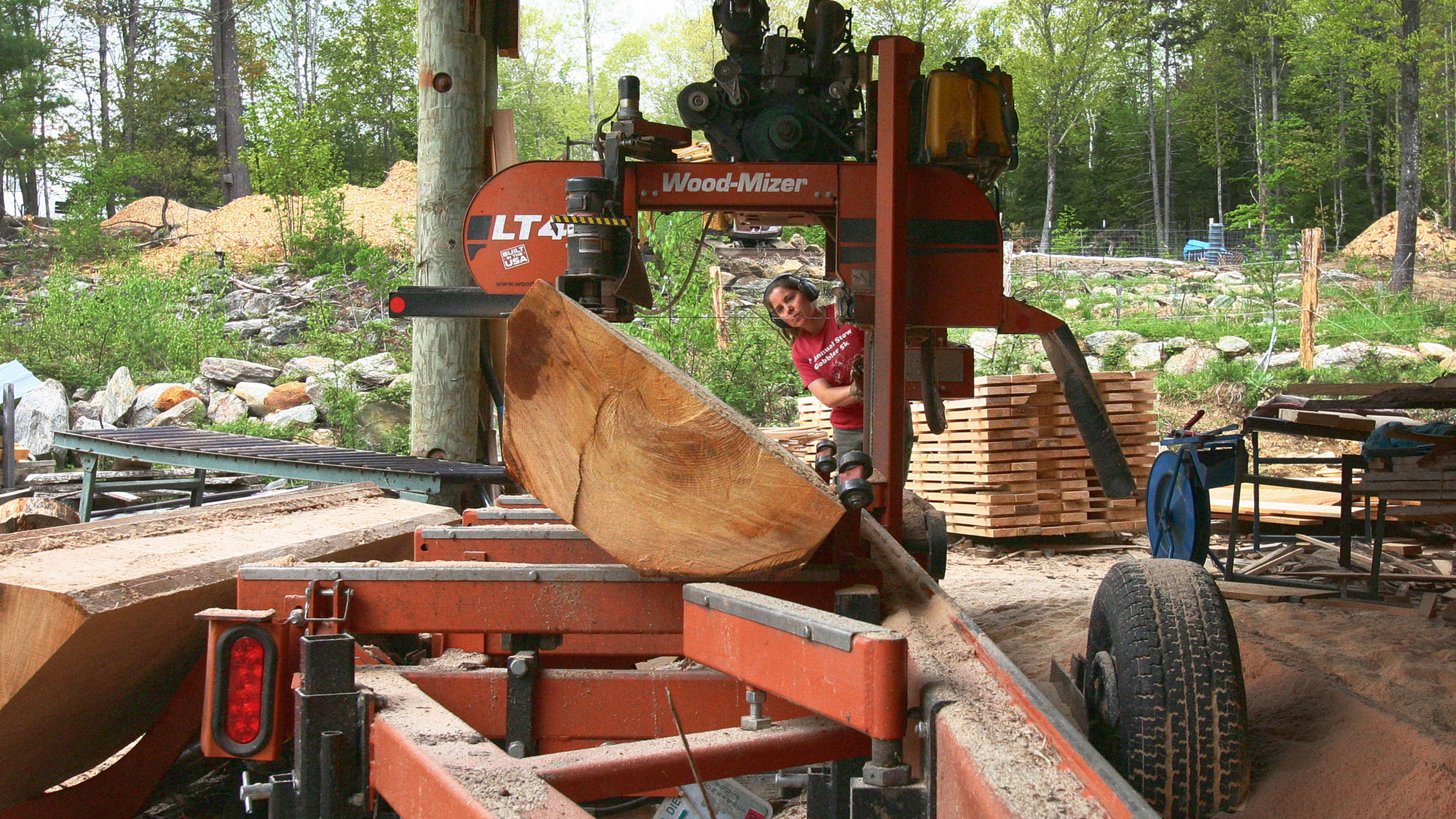 How one New Hampshire sawmill is taking a stand against big timber