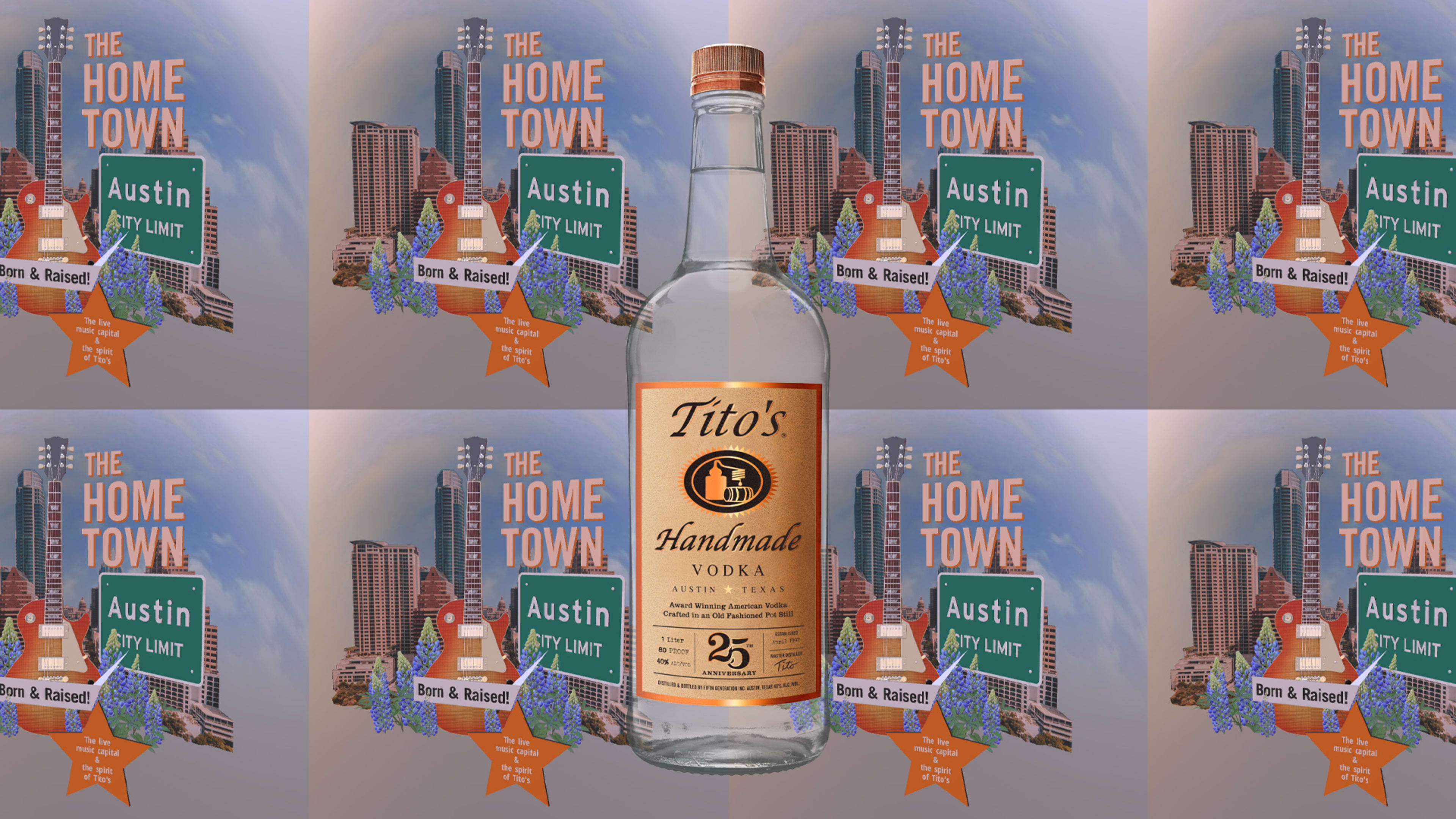 Tito’s vodka blends hi-tech and heritage for its 25th anniversary